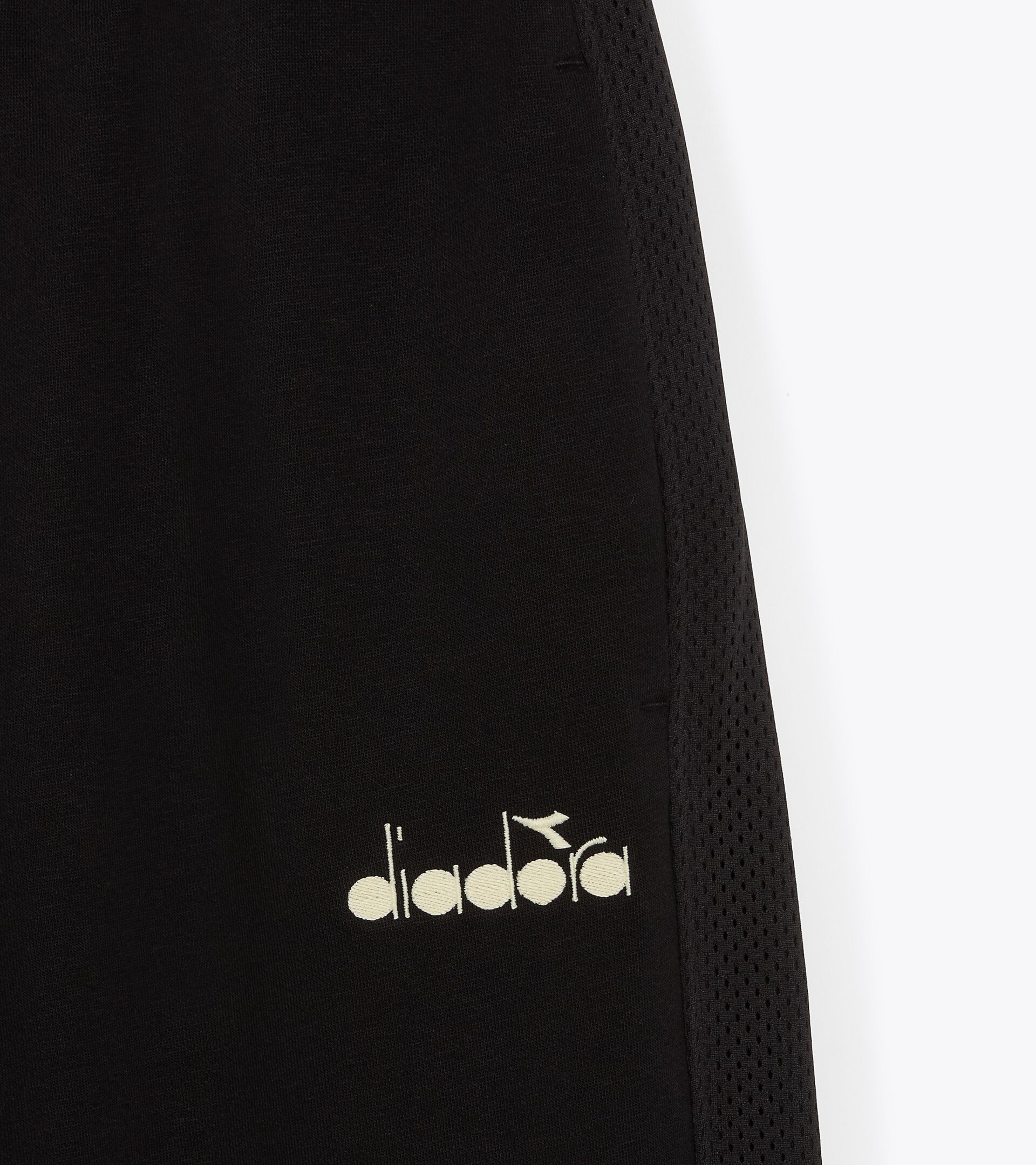 Trousers - Regular fit - Women's L. PANTS LOGO (BR) BLACK - Diadora