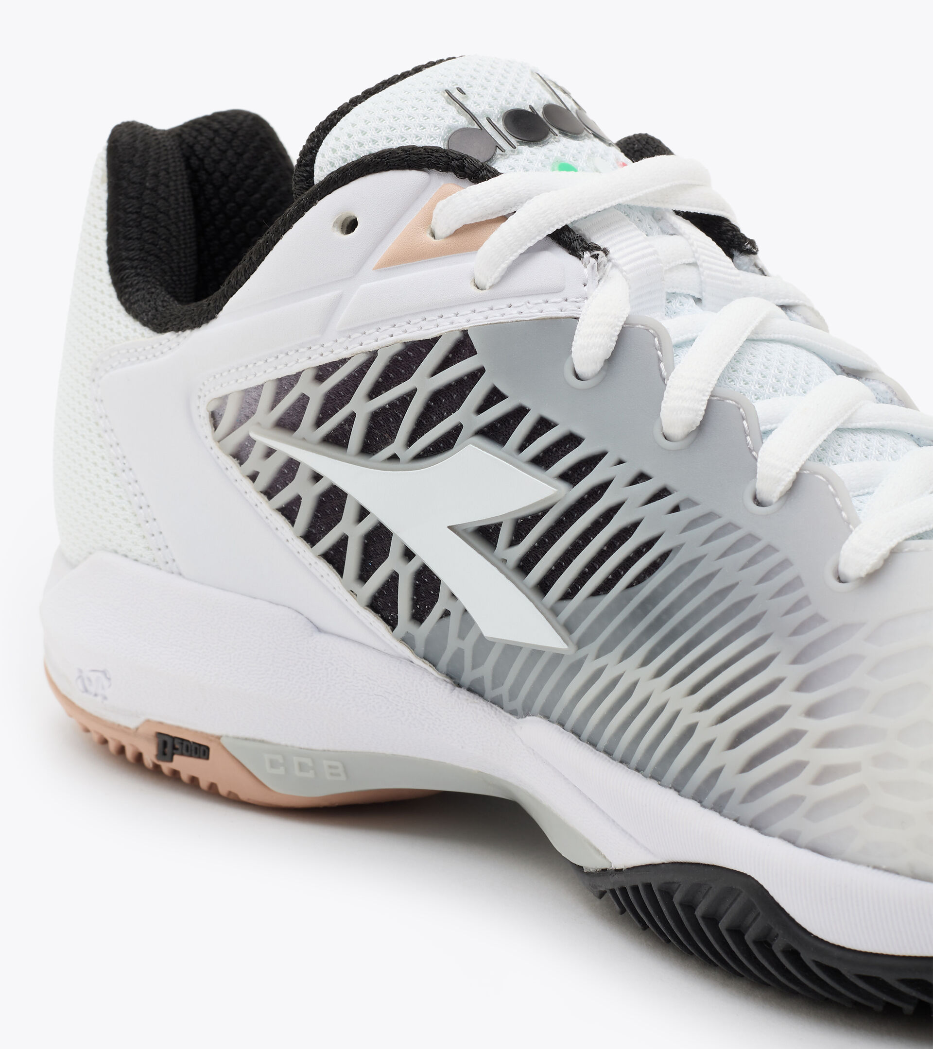 Footwear Sport DONNA SPEED COMPETITION 6 + W CLAY BIANCO OTTICO/ARGENTO/NERO Diadora