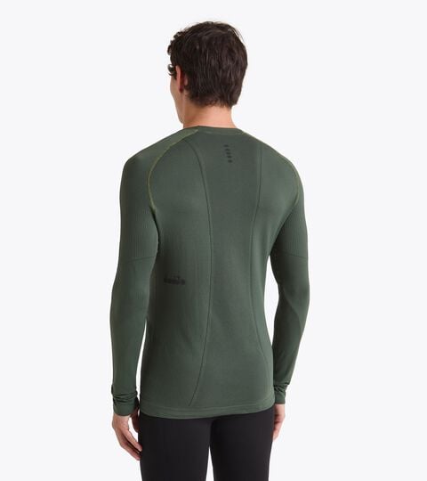 Made In Italy technical shirt with long sleeve - Running - Men&rsquo;s STRATOZERO LS T-SHIRT CILANTRO - Diadora