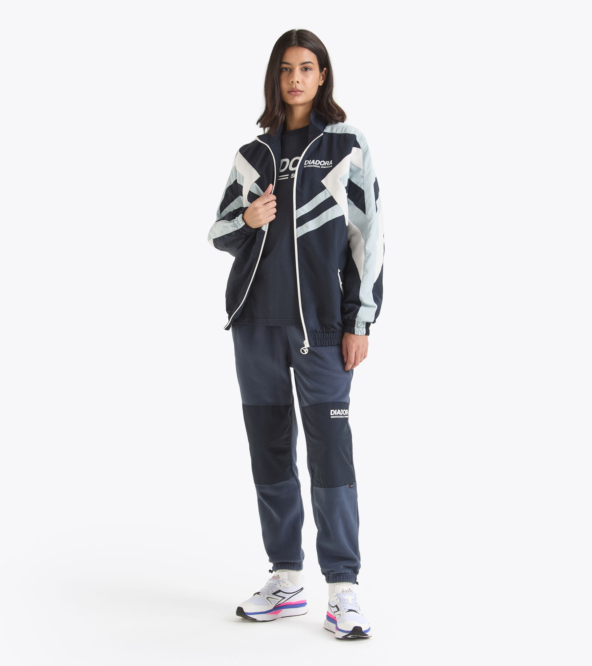 Track jacket - Made In Italy - All-Gender
 TRACK JACKET LEGACY BLUE DENIM - Diadora