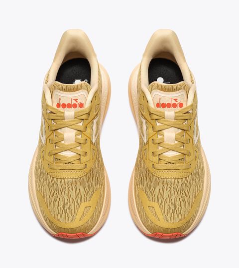 Running shoe - Comfort and stability - Women&rsquo;s NUCLEO 2 W RATTAN BUTTERCREAM - Diadora