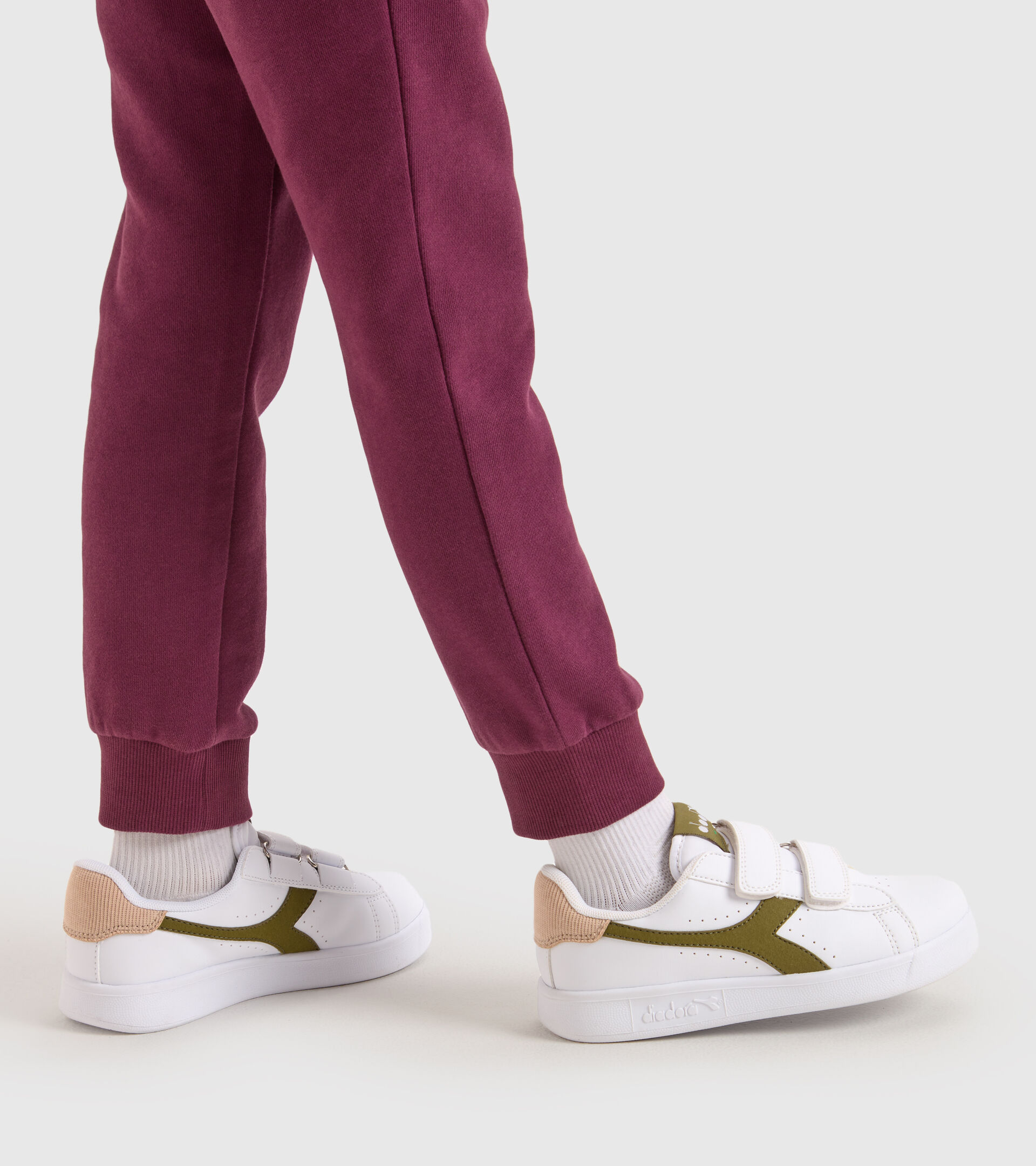 Sportschuh - Kinder 4-8 Jahren GAME P ACE PS BIANCO/AVOCADO - Diadora