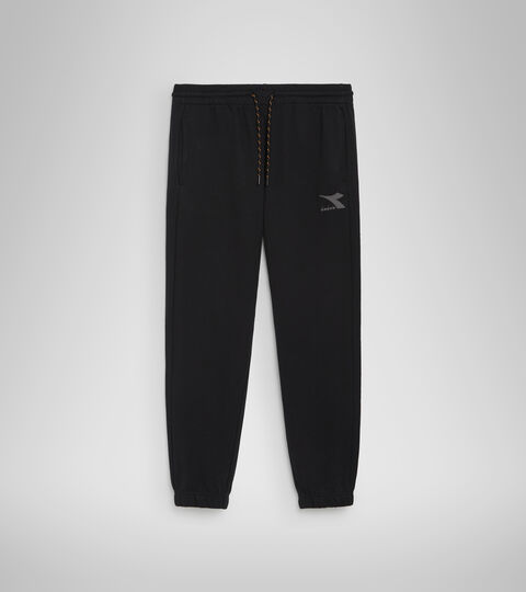 PANTS CUFF DRIFT, BLACK Cotton sports trousers - Men’s PANTS CUFF DRIFT BLACK - Diadora