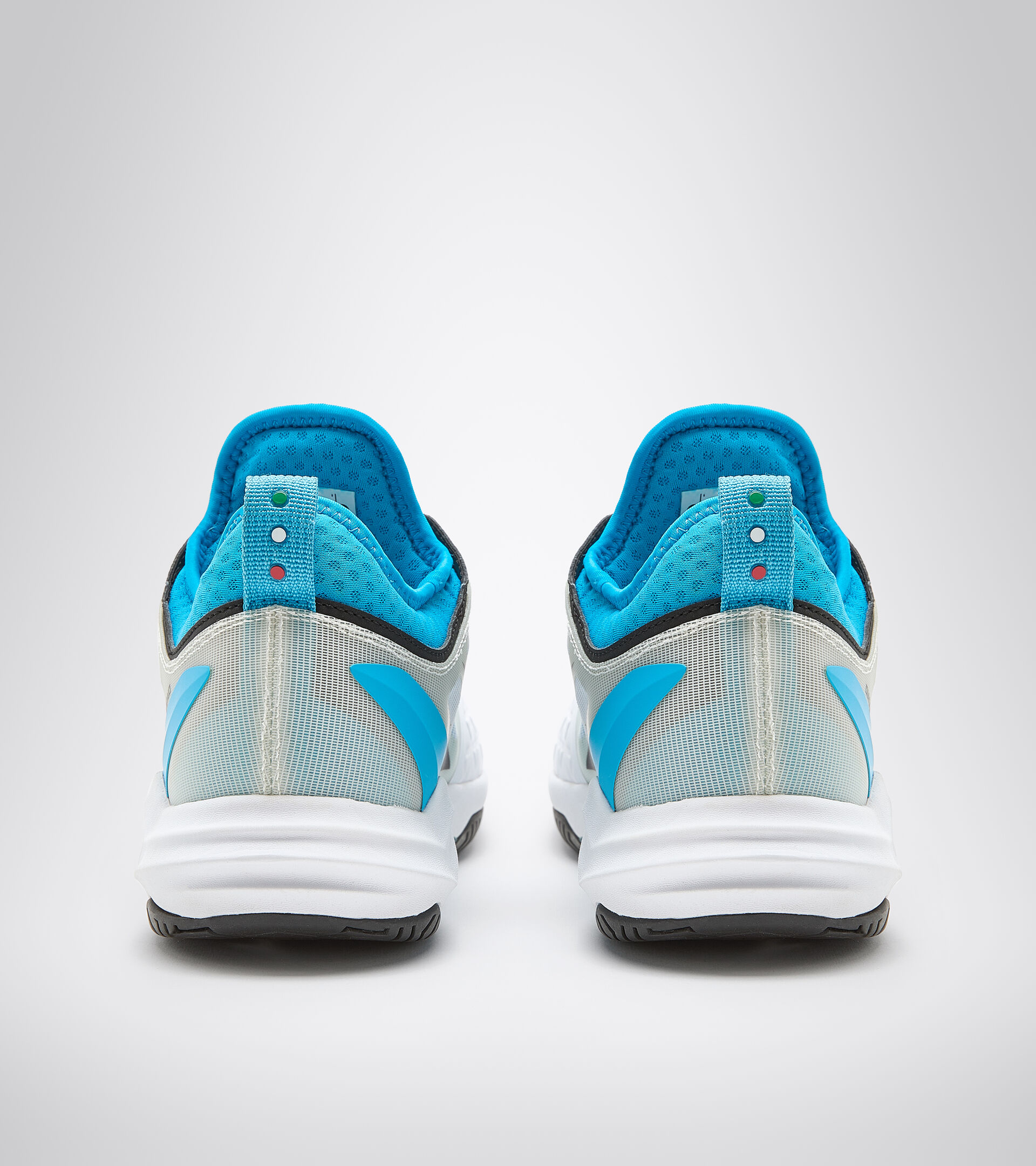Clay and hard court tennis shoe - Men SPEED BLUSHIELD FLY 3 + AG WHITE/BLACK/BLUE JEWEL - Diadora