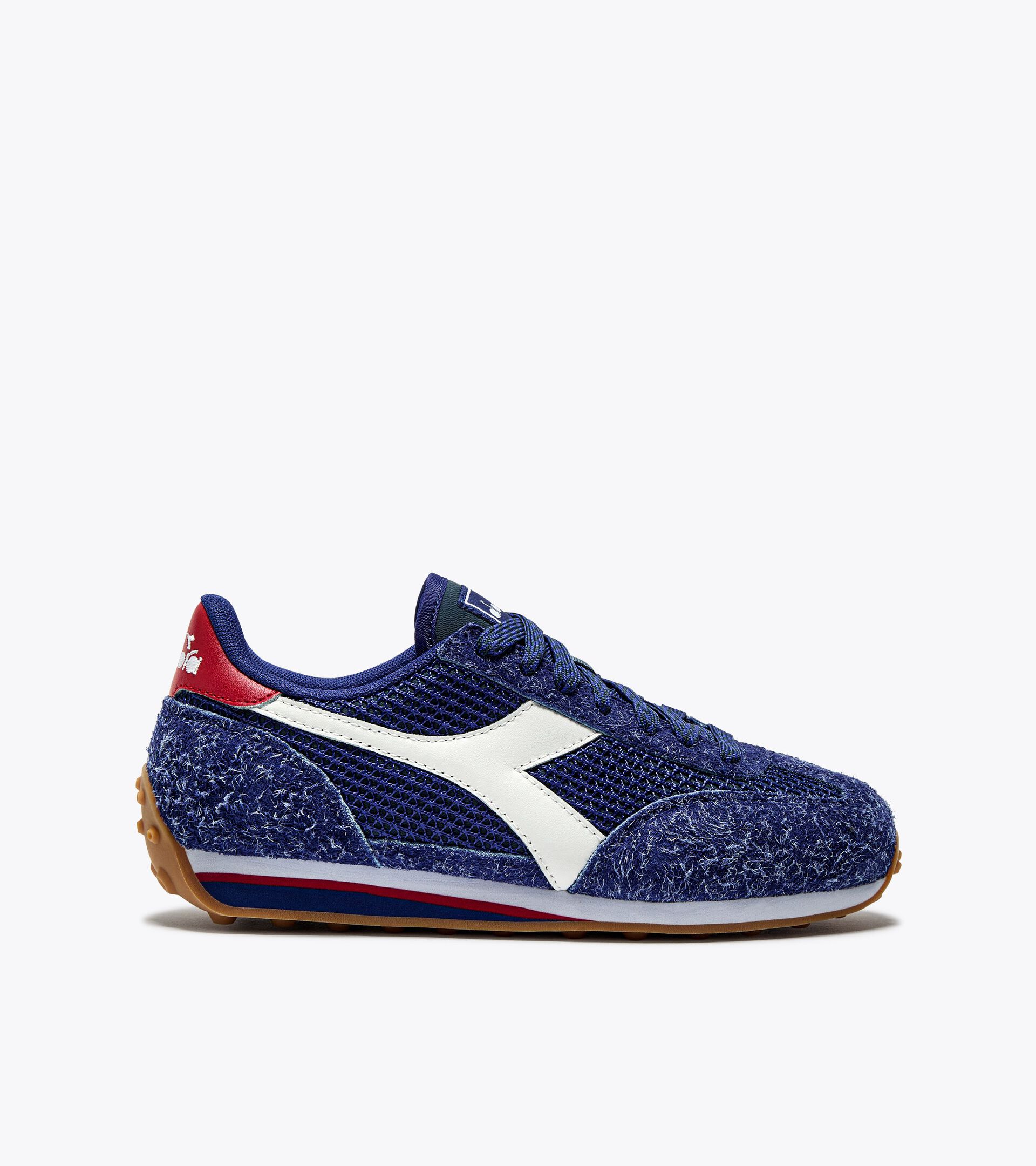 Low-profile leather sneaker - Women’s RALLY BLUE REGISTA - Diadora