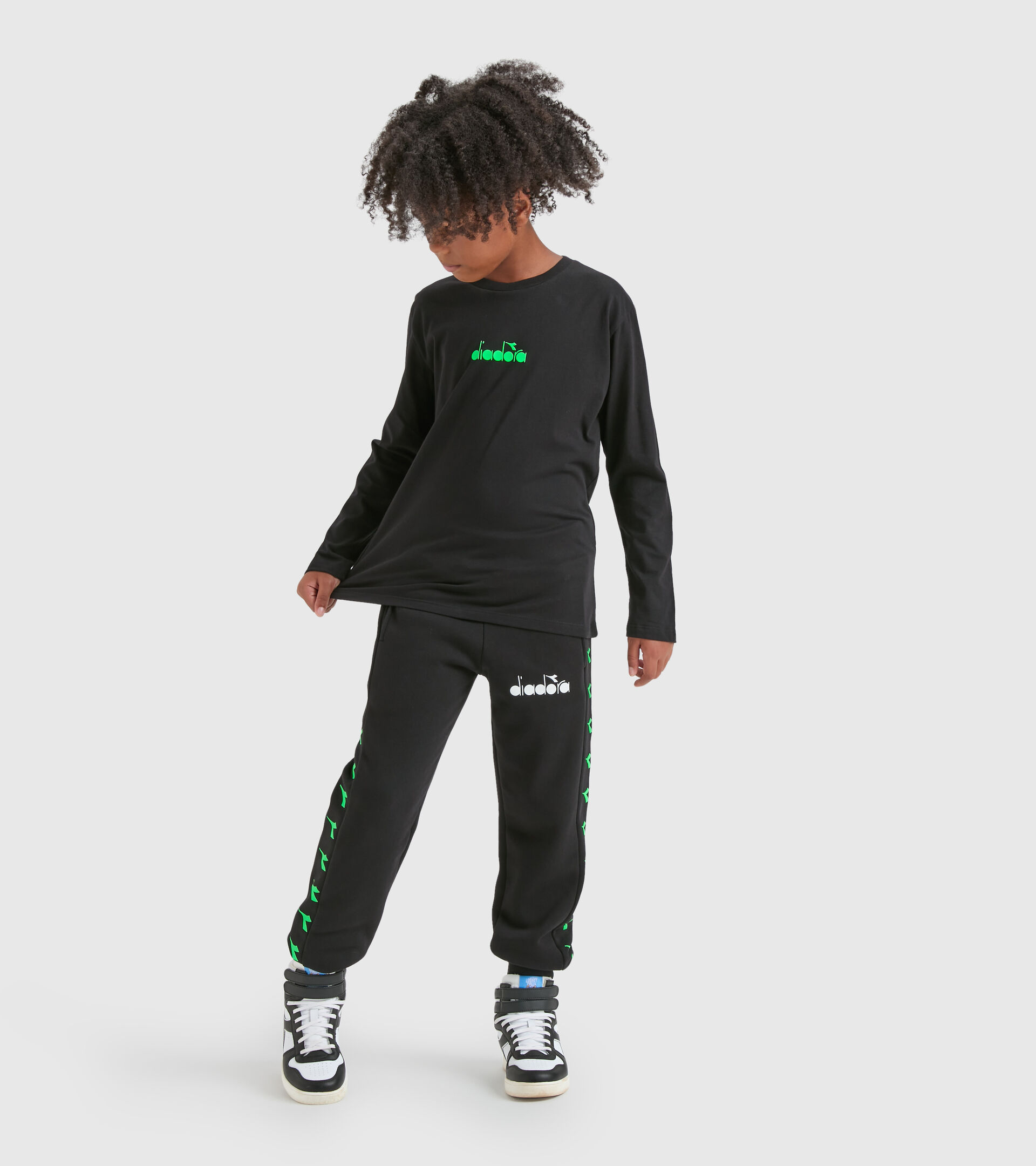 Camiseta de manga larga - Niño
 JB.T-SHIRT LS D NEGRO - Diadora