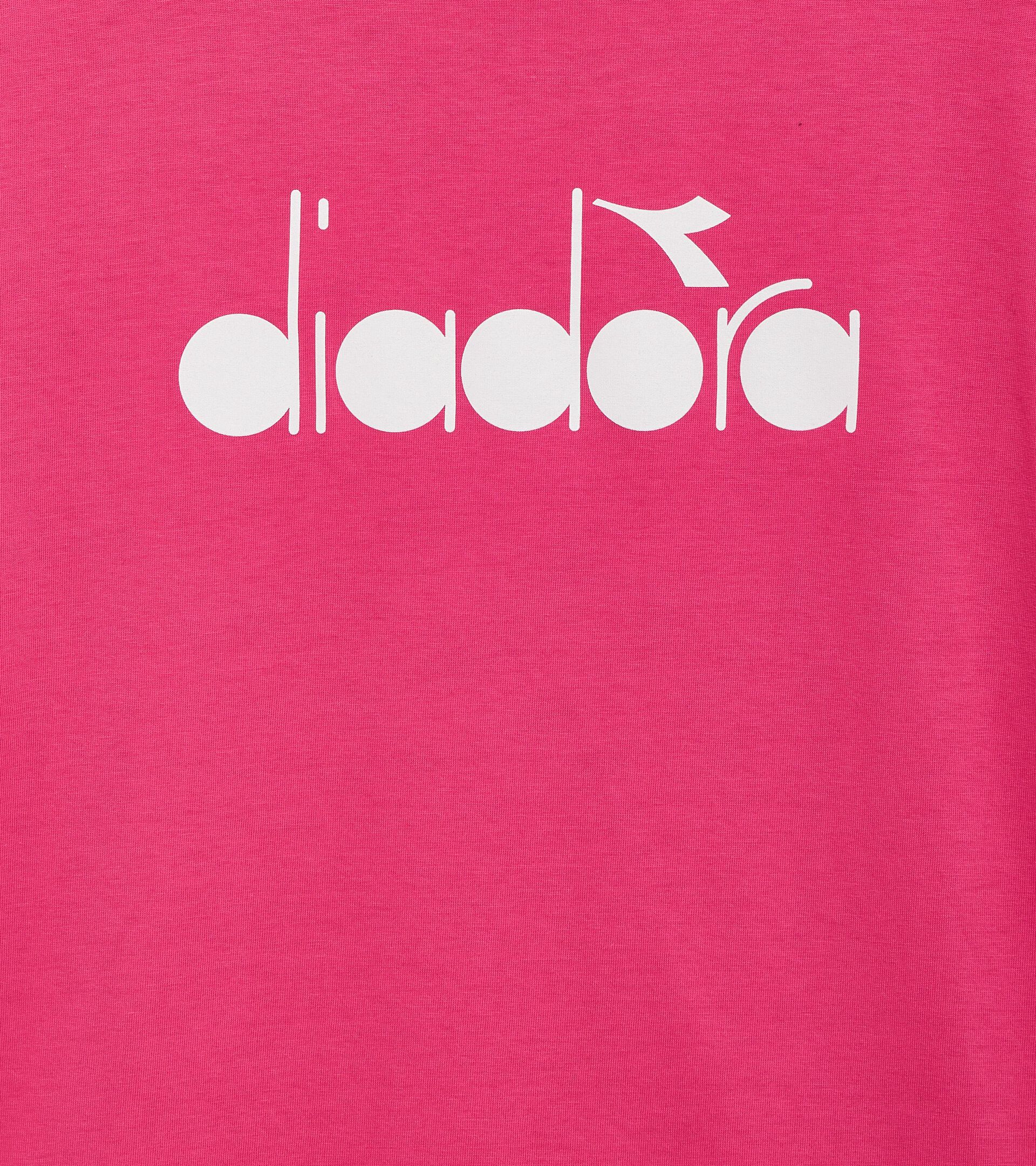 T-shirt - Made in Italy - Gender Neutral T-SHIRT SS LOGO ROSA SORBETTO - Diadora
