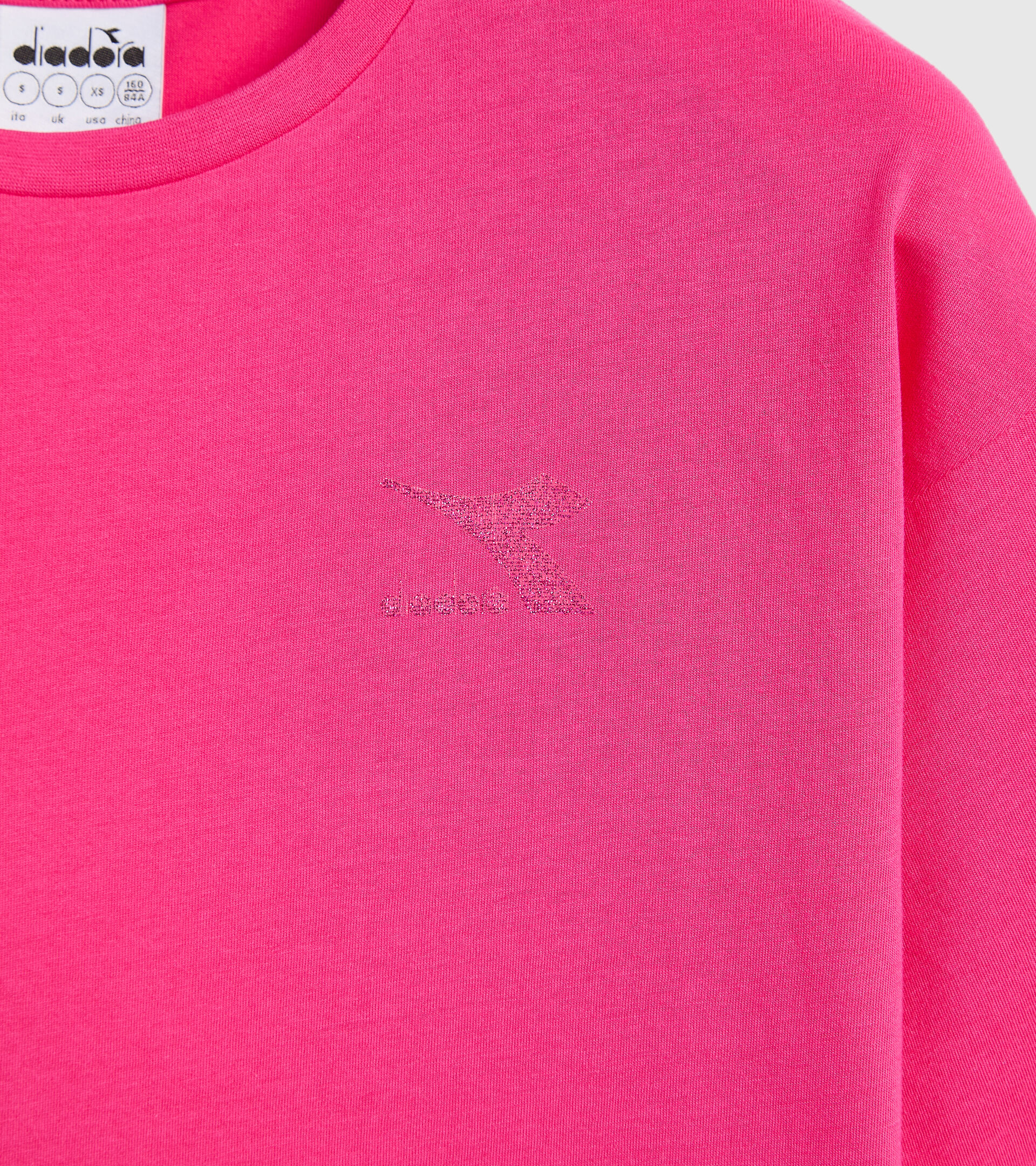 T-shirt - Women L.T-SHIRT SS BLINK MAGENTA - Diadora