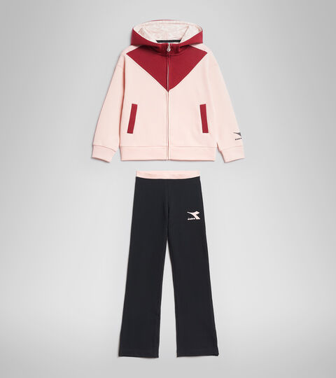 JG.HD FZ TRACKSUIT TWINKLE, ROSA VELADO Chándal - Niños JG.HD FZ TRACKSUIT TWINKLE ROSA VELADO - Diadora
