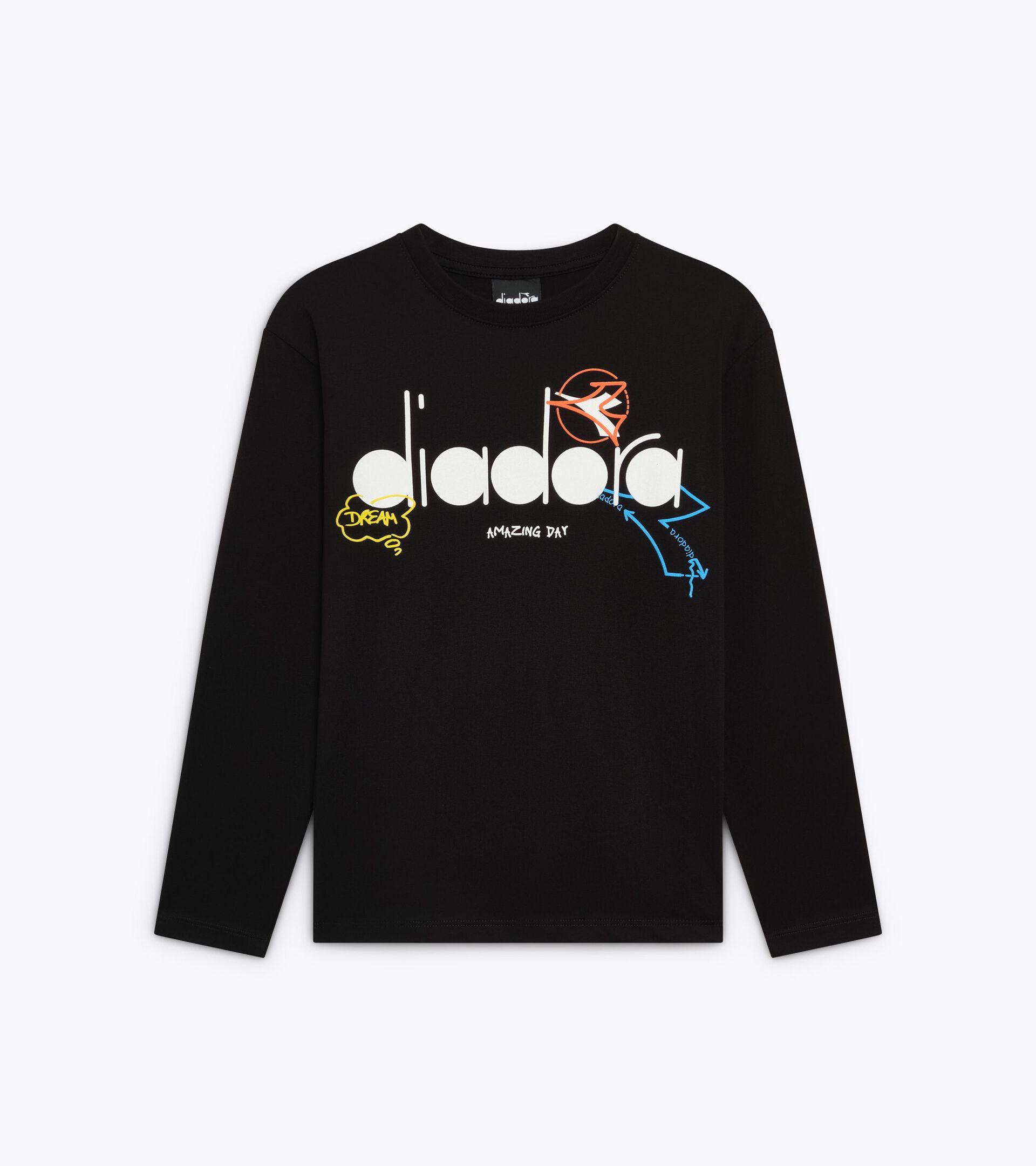 Long sleeved shirt - Boy 
 JB. T-SHIRT LS COMIC BLACK - Diadora