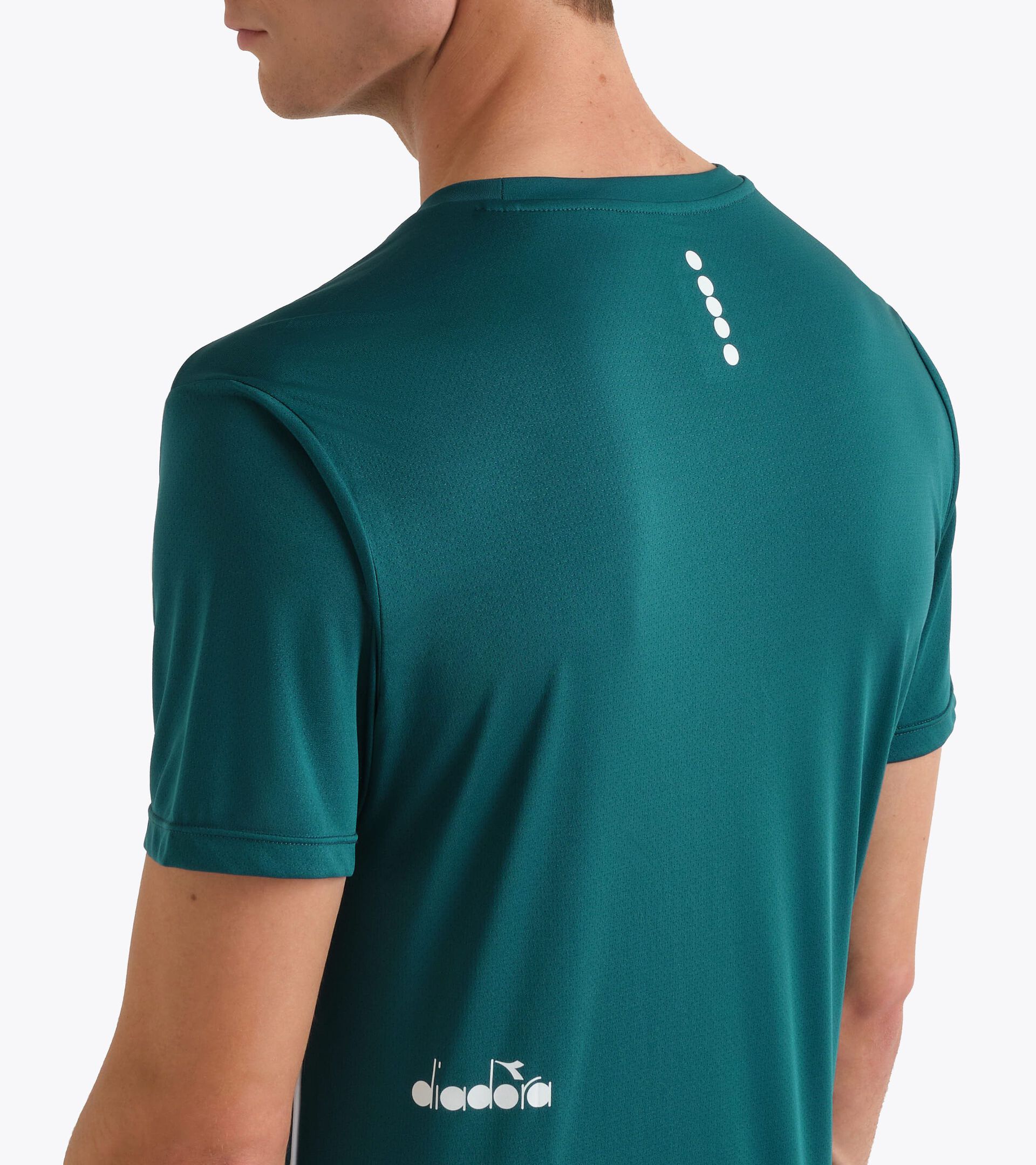 Tennis-T-Shirt - Herren
 SS T-SHIRT COURT SCHATTIERTE FICHTE - Diadora