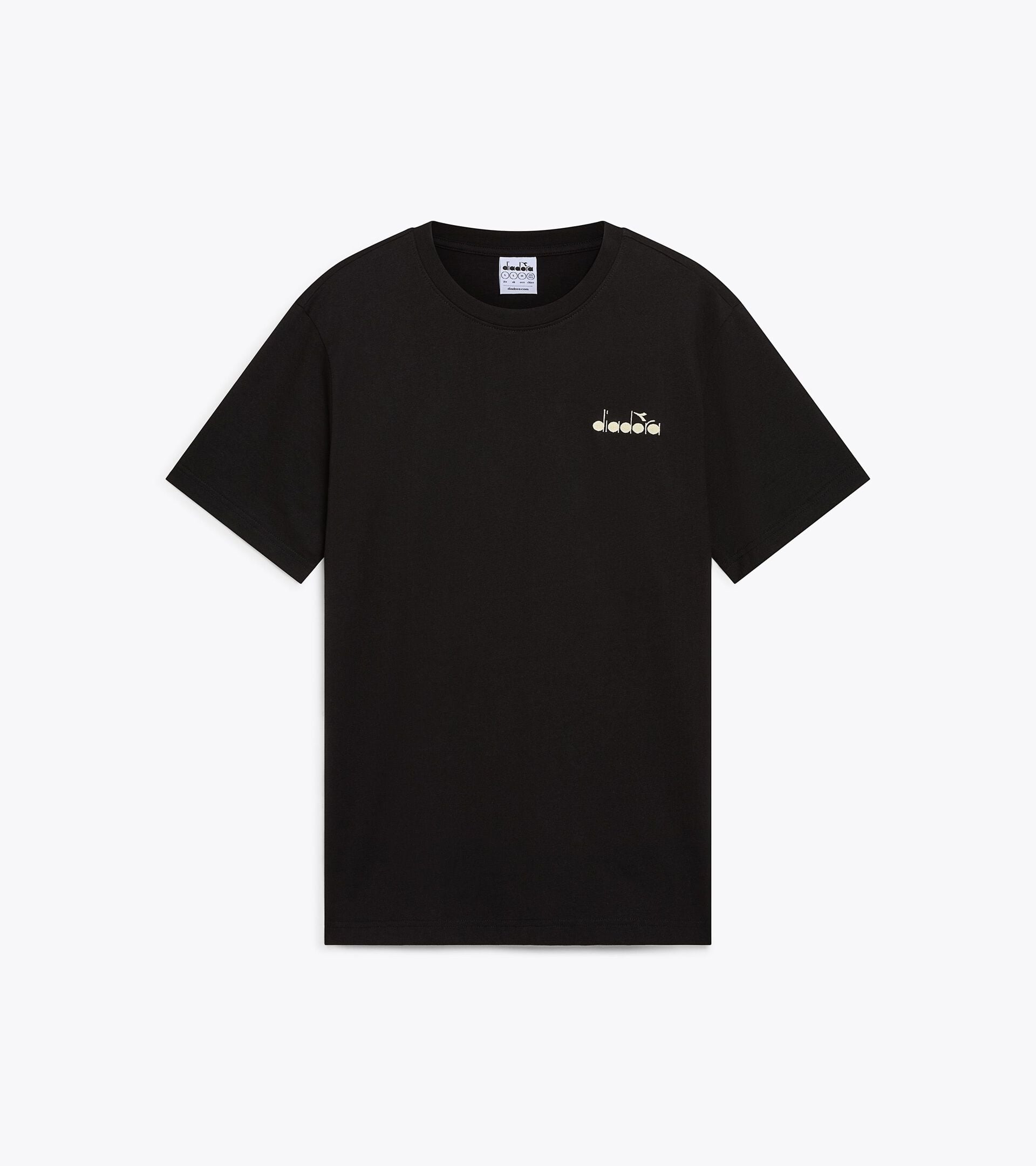 T-Shirt mit kurzen &Auml;rmeln - Regular Fit - Herren LOGO SPECTRA SS T-SHIRT SCHWARZ - Diadora
