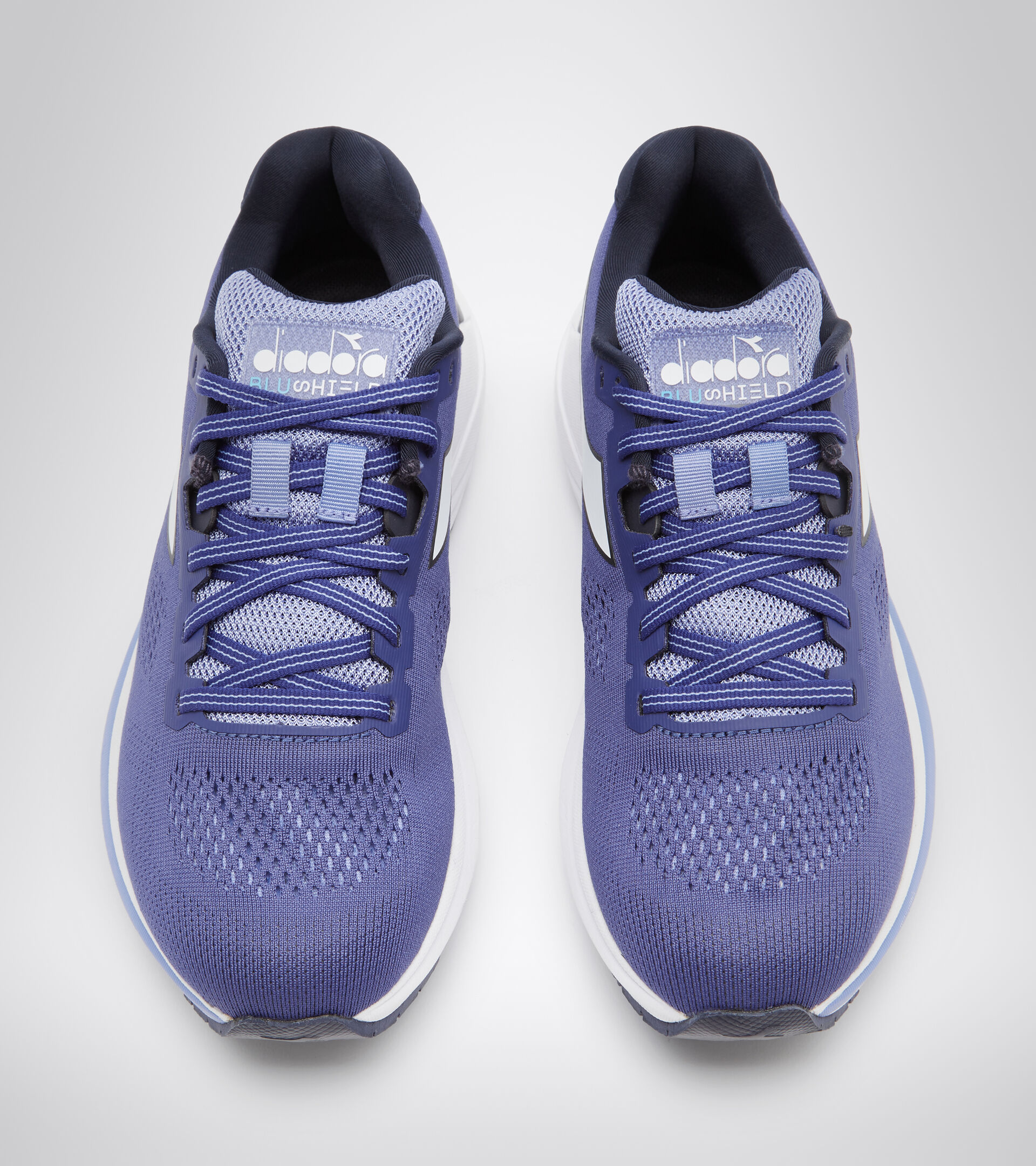 Running shoes - Women MYTHOS BLUSHIELD 7 VORTICE W NAVY BLUE/WHT/DEEP PERIWINKLE - Diadora