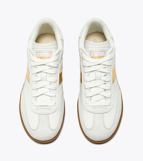 Sneaker aus Leder - Für alle Geschlechter
 TRAINER DORE' WEISS/GOLD BRAUN - Diadora