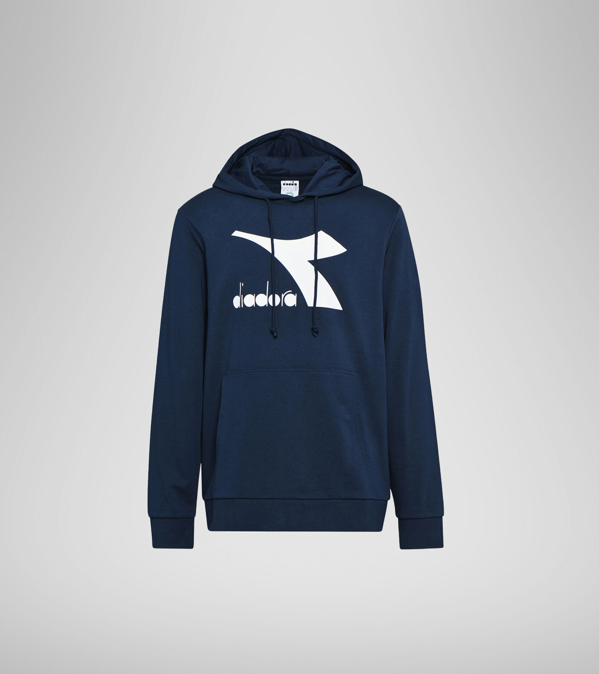 Apparel Sport UOMO HOODIE BIG LOGO NEGRO IRIS Diadora