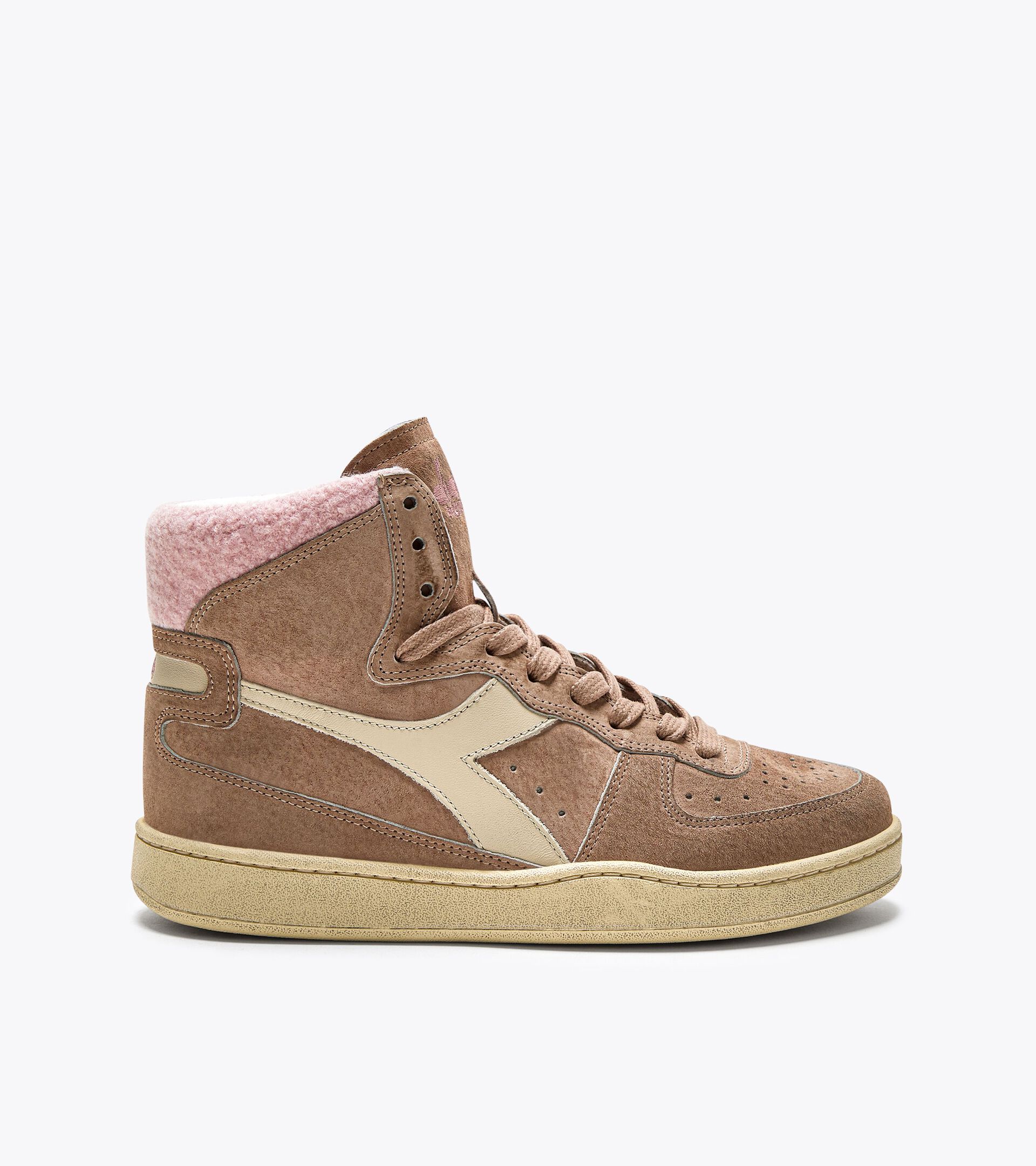 Scarpa Heritage - Donna MI BASKET SHEARLING WN MARRONE CAPRIOLO - Diadora