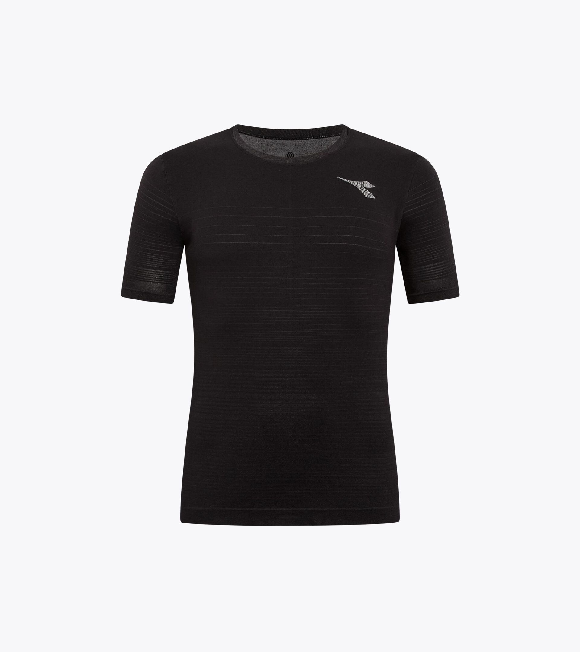 Technical t-shirt for temperature control -  Running - Men’s
 SS T-SHIRT STRATOUNO BLACK - Diadora