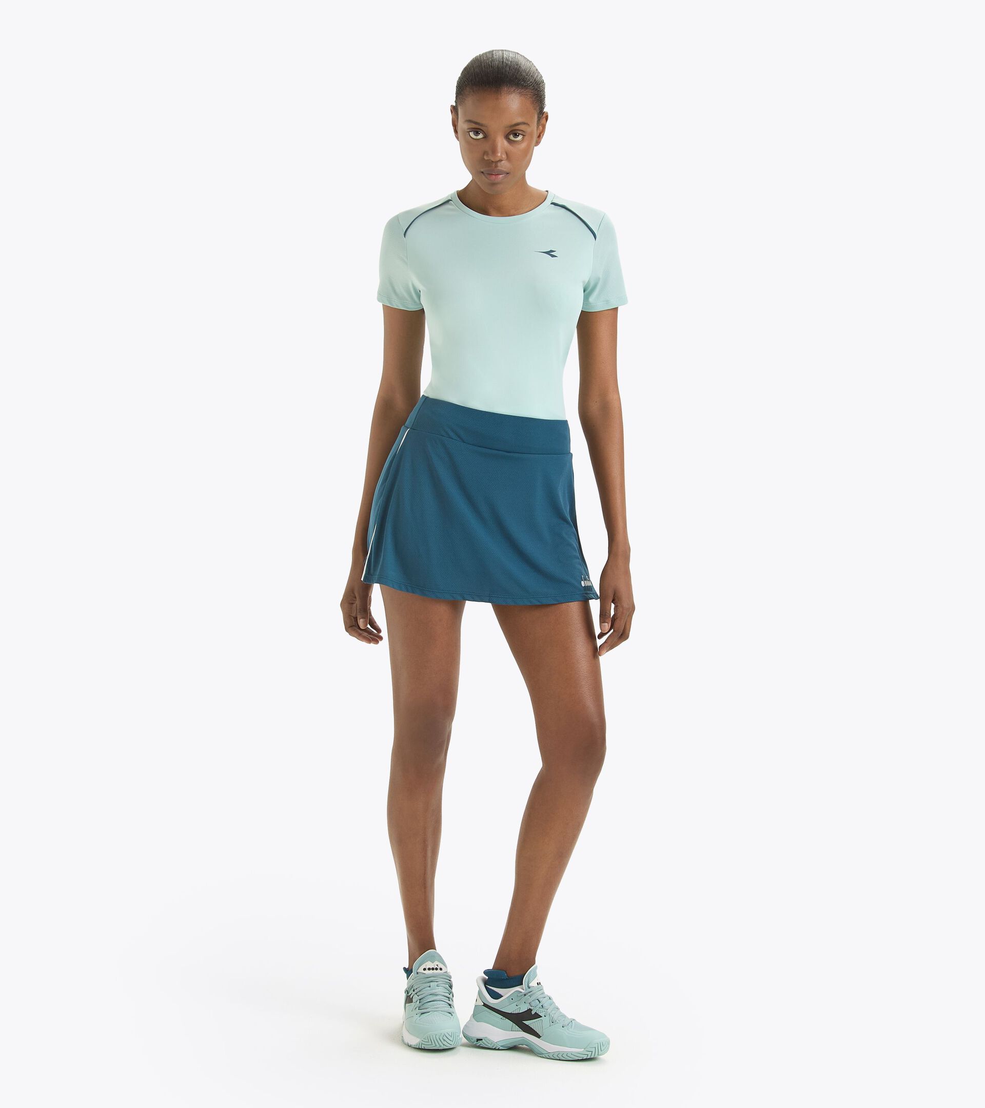 Falda de tenis - Mujer L. SKIRT CORE AZUL LEGION - Diadora