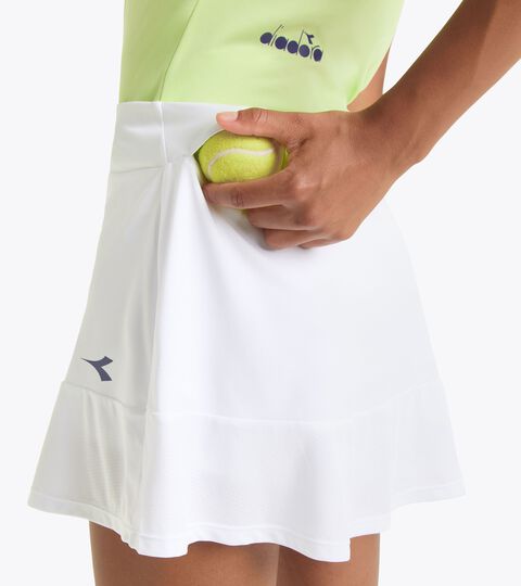 Tennis skirt - Women’s
 L. SKIRT CORE OPTICAL WHITE - Diadora