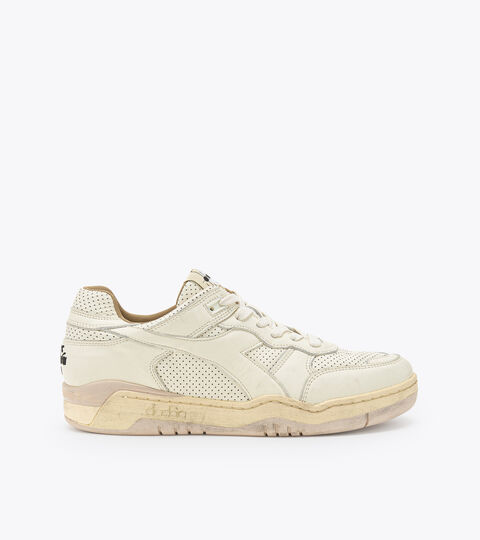 Heritage shoes - Unisex B.560 APULIA USED ITALIA PAPYRUS WHITE - Diadora