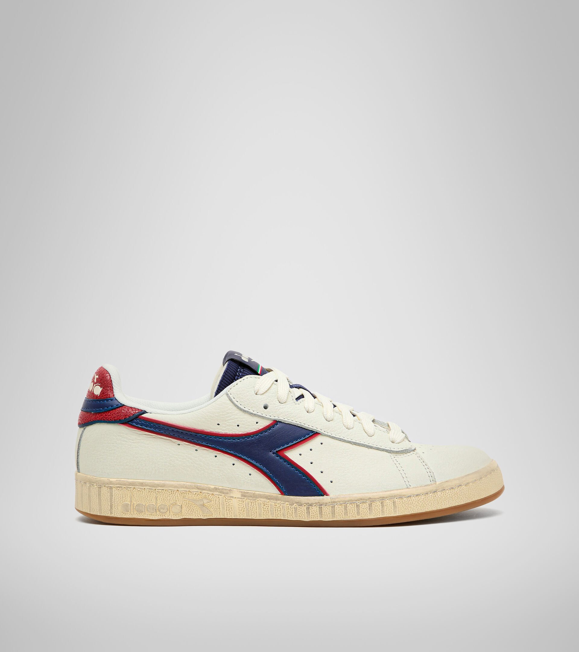 Footwear Sportswear UNISEX GAME L LOW ICONA BLANCO/AZUL CREPUSCULO Diadora