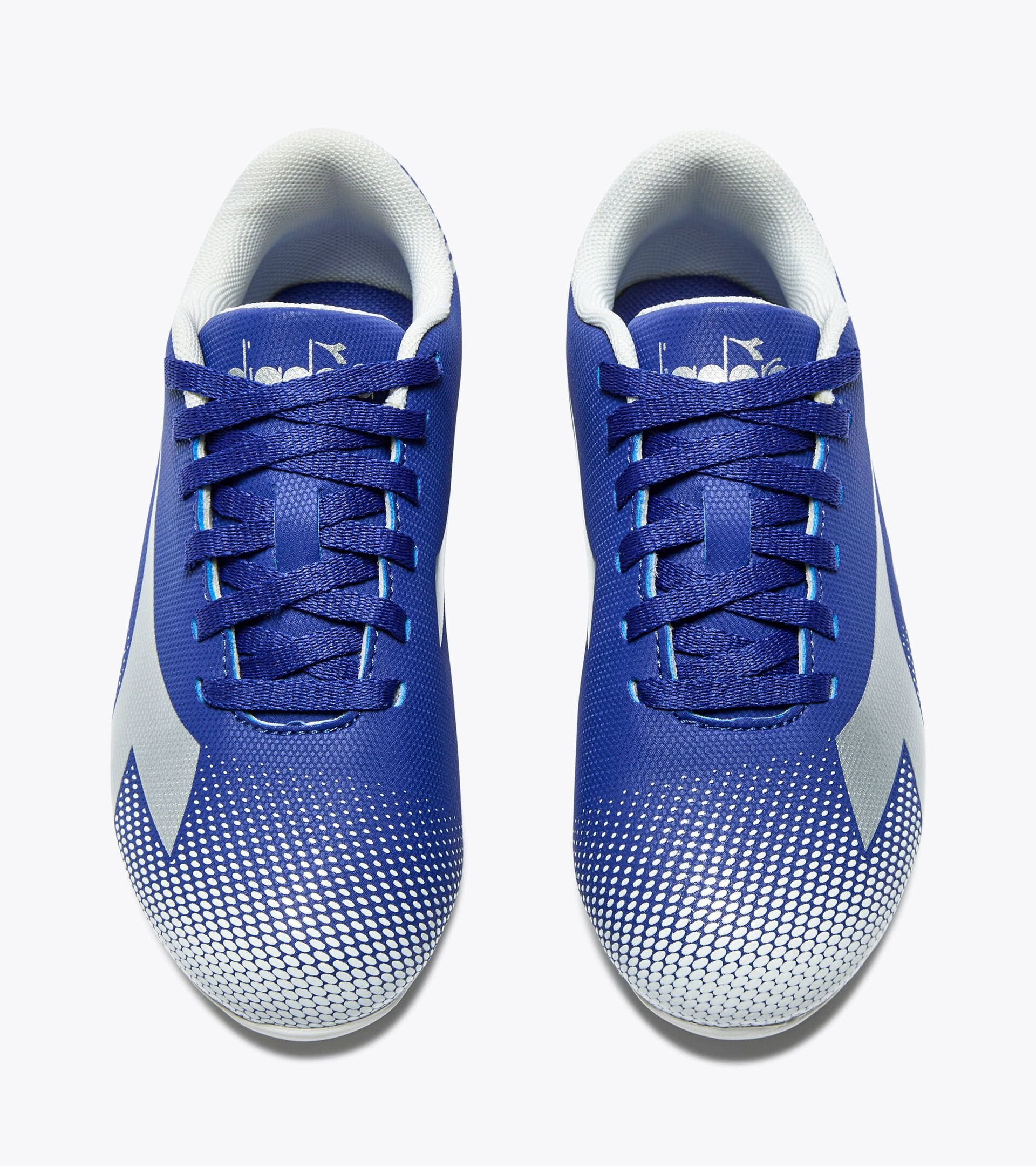 Calcio boots for hard grounds - Junior
 PICHICHI 8 MD JR MAZARINE BLUE/SILVER DD - Diadora