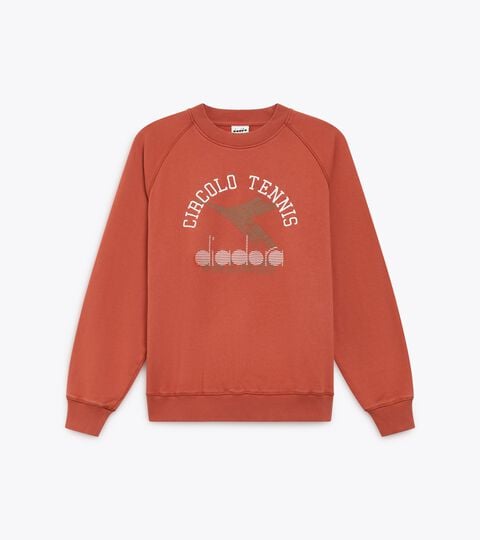 SWEATSHIRT CREW LEGACY, BROWN BURNT BRICK Sweatshirt Crew Legacy - Made in Italy - All-gender
SWEATSHIRT CREW LEGACY BROWN BURNT BRICK - Diadora