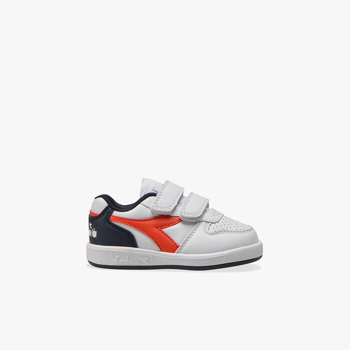 PLAYGROUND TD, WHITE/FIESTA/BLACK IRIS, large