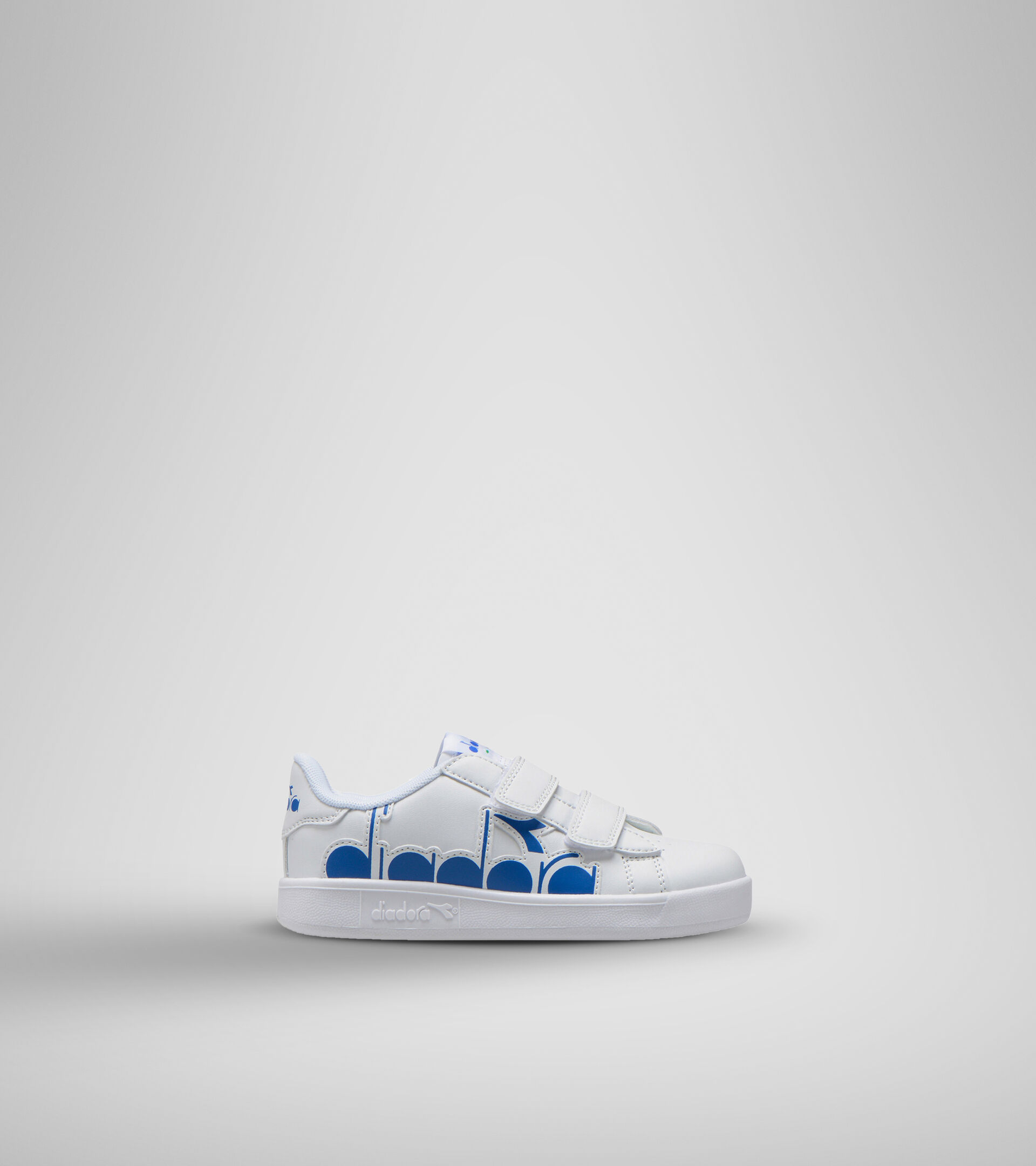 Sports shoe - Unisex kids GAME P BOLDER PS WHITE/MICRO BLUE - Diadora