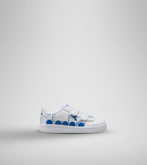 Sports shoe - Unisex kids GAME P BOLDER PS WHITE/MICRO BLUE - Diadora