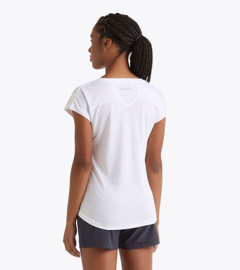 Camiseta de tenis - Mujer L. T-SHIRT COURT BLANCO VIVO - Diadora