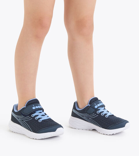 FLAMINGO 5 JR, AZUL FINCA/AZUL MALIBU Zapatilla de running - Unisex niños FLAMINGO 5 JR AZUL FINCA/AZUL MALIBU - Diadora
