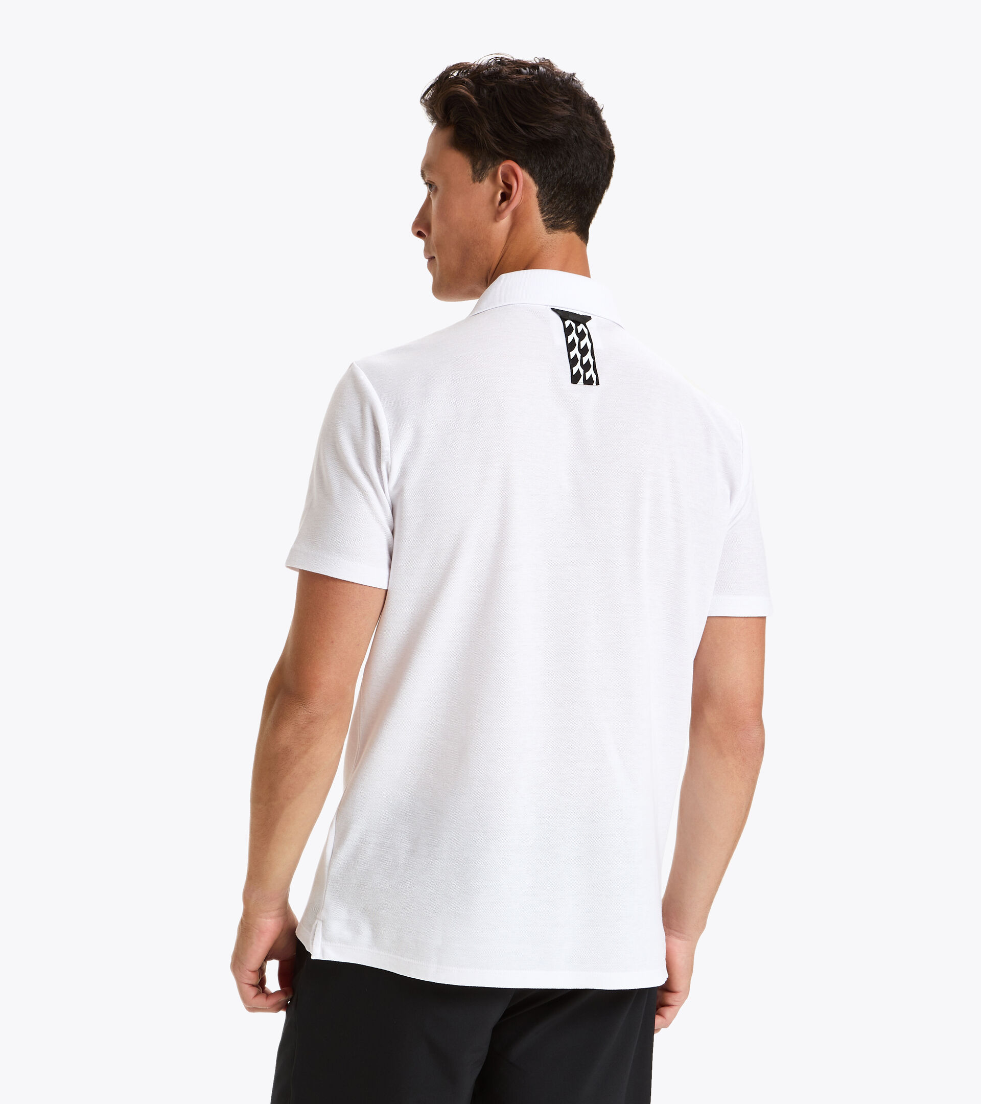 Apparel Sport UOMO POLO STATEMENT SS OPTICAL WHITE Diadora