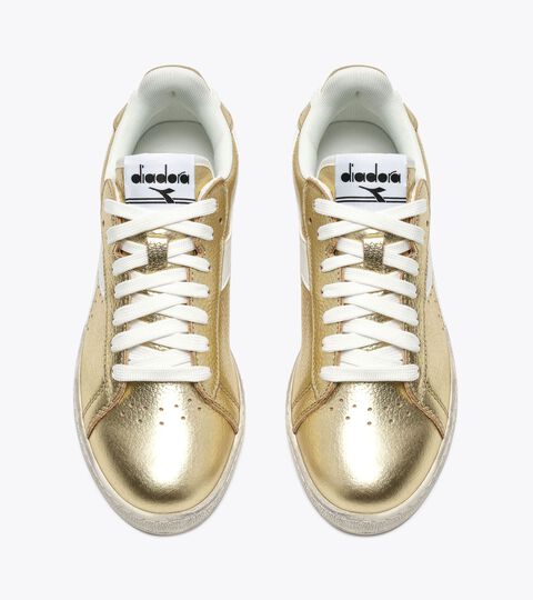Retro-tennis sneaker - Low profile - Women&rsquo;s GAME LOW AURA WN RICH GOLD - Diadora
