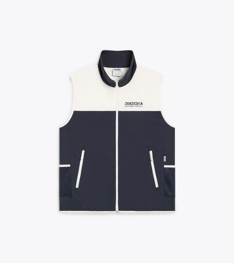 Legacy windproof vest - Made in Italy - All-Gender VEST INSULATED LEGACY BLUE DENIM - Diadora