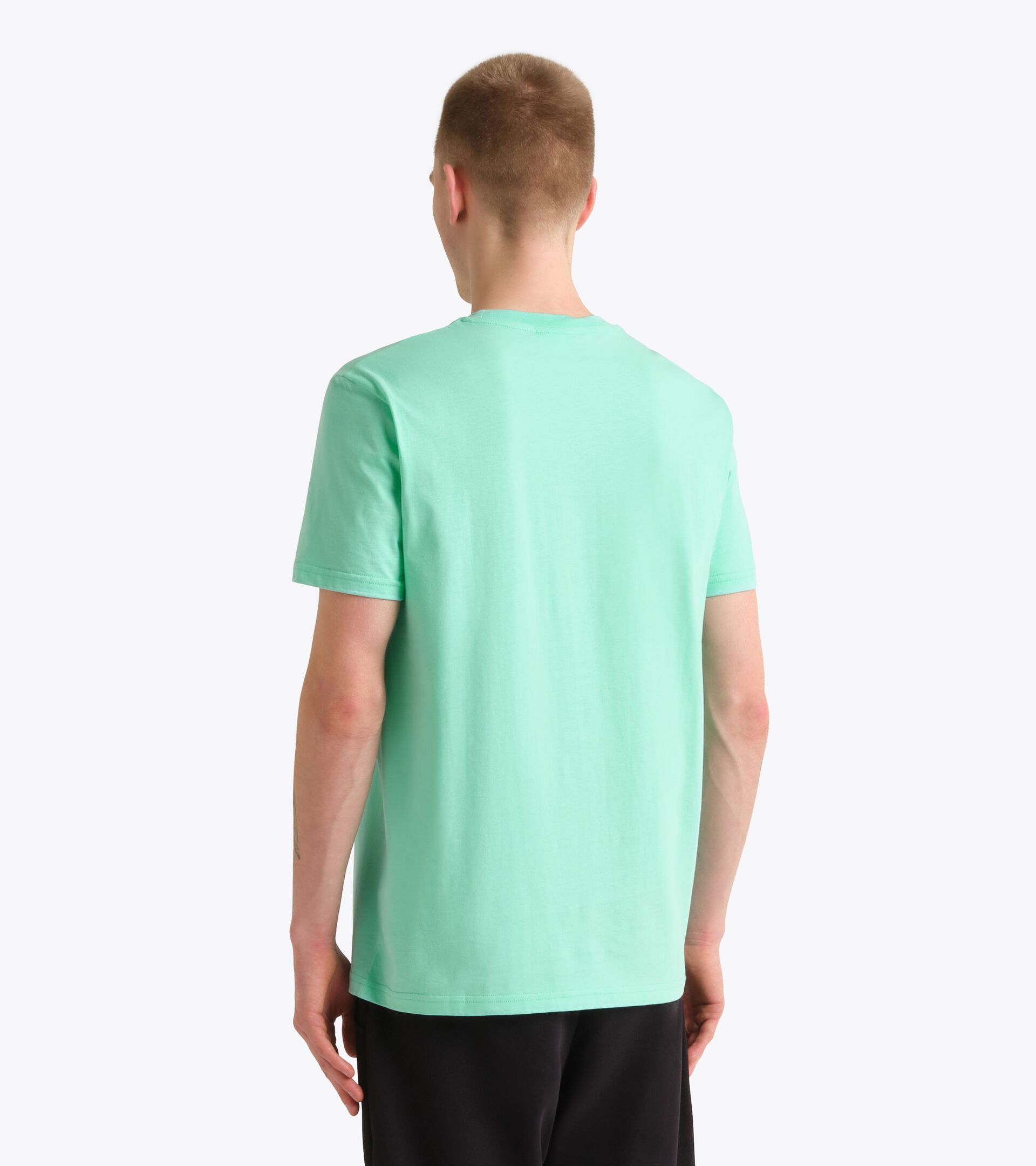 T-shirt - All-Gender
 T-SHIRT SS LOGO NEON GREEN - Diadora