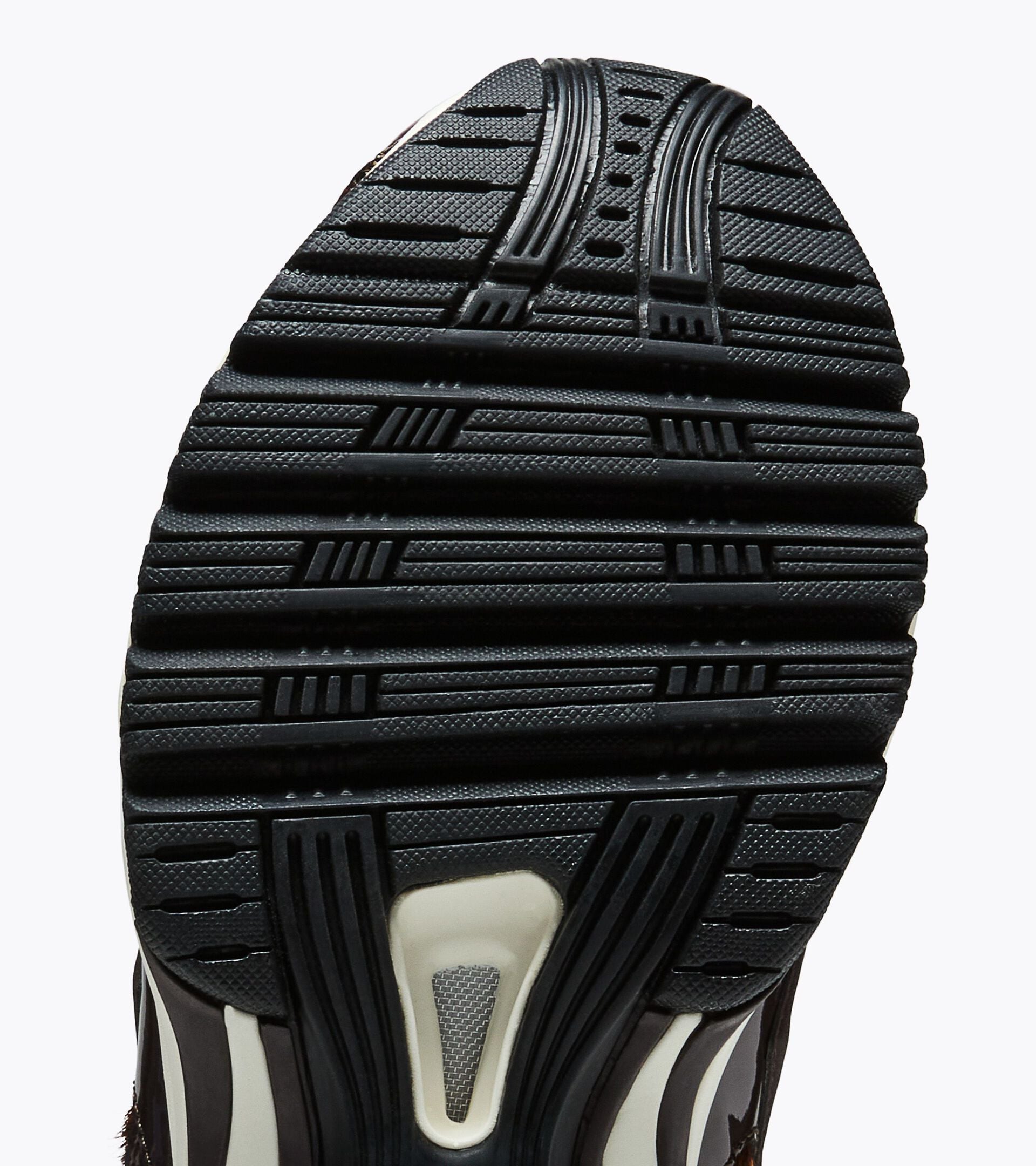 Leather Sneaker - Retro-Running Style - All-gender MYTHOS PROPULSION 280 JUNGLE BLACK COFFEE - Diadora