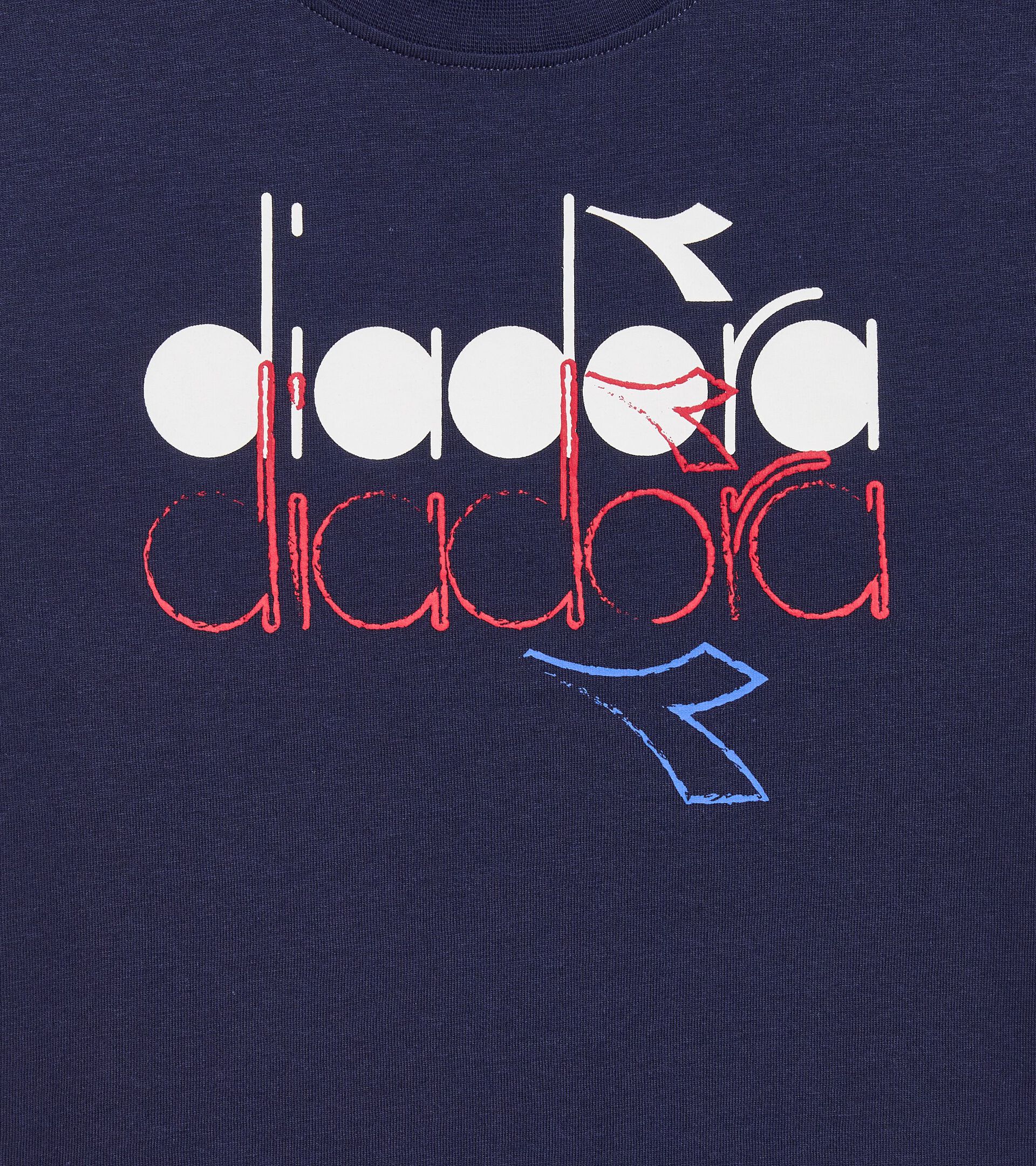 Sports set - T-shirt and shorts - Boy JB. SET  ESSENTIAL SPORTS SS BLUE DENIM - Diadora