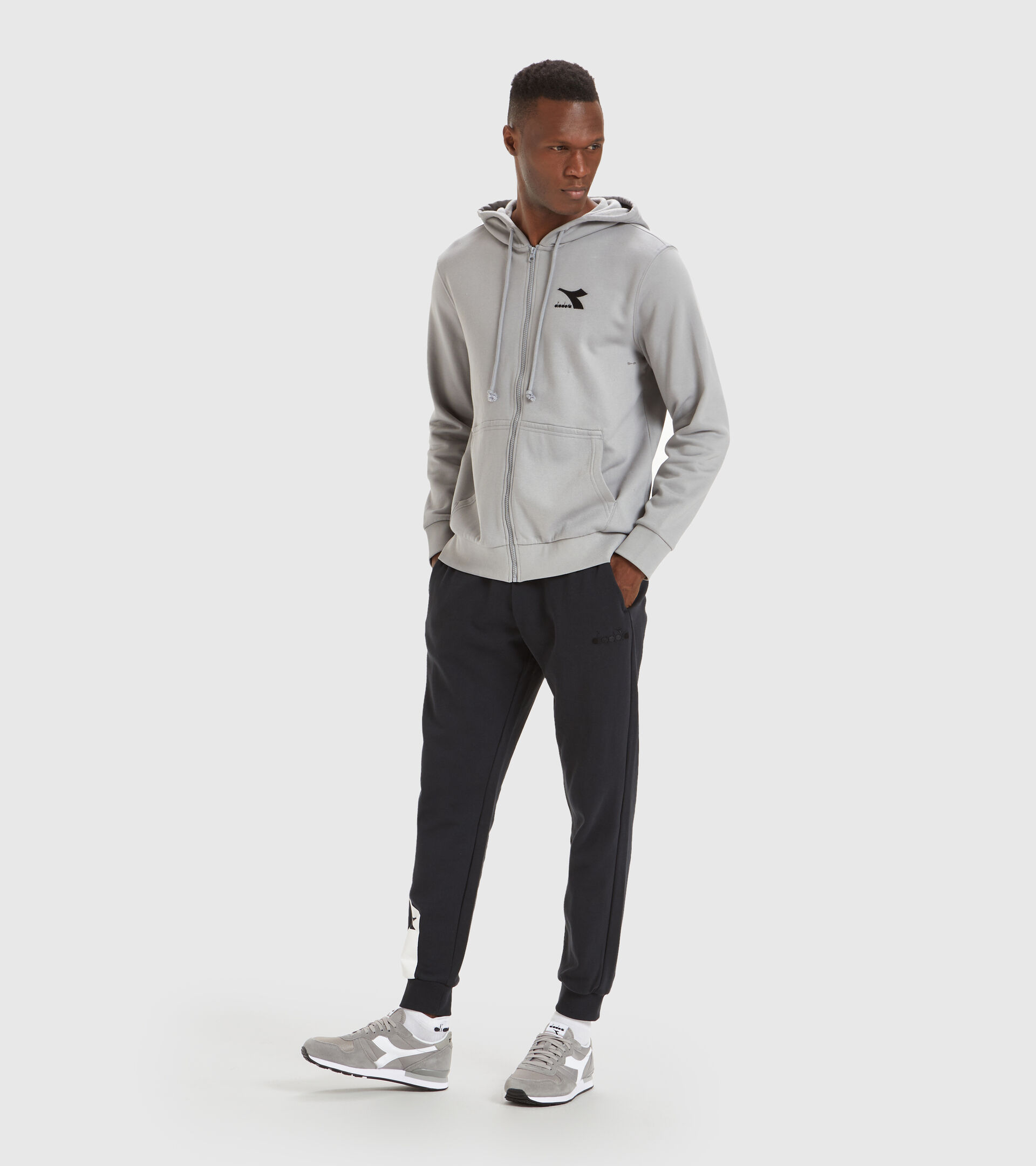 Apparel Sport UOMO HOODIE FZ CORE GRIFO Diadora