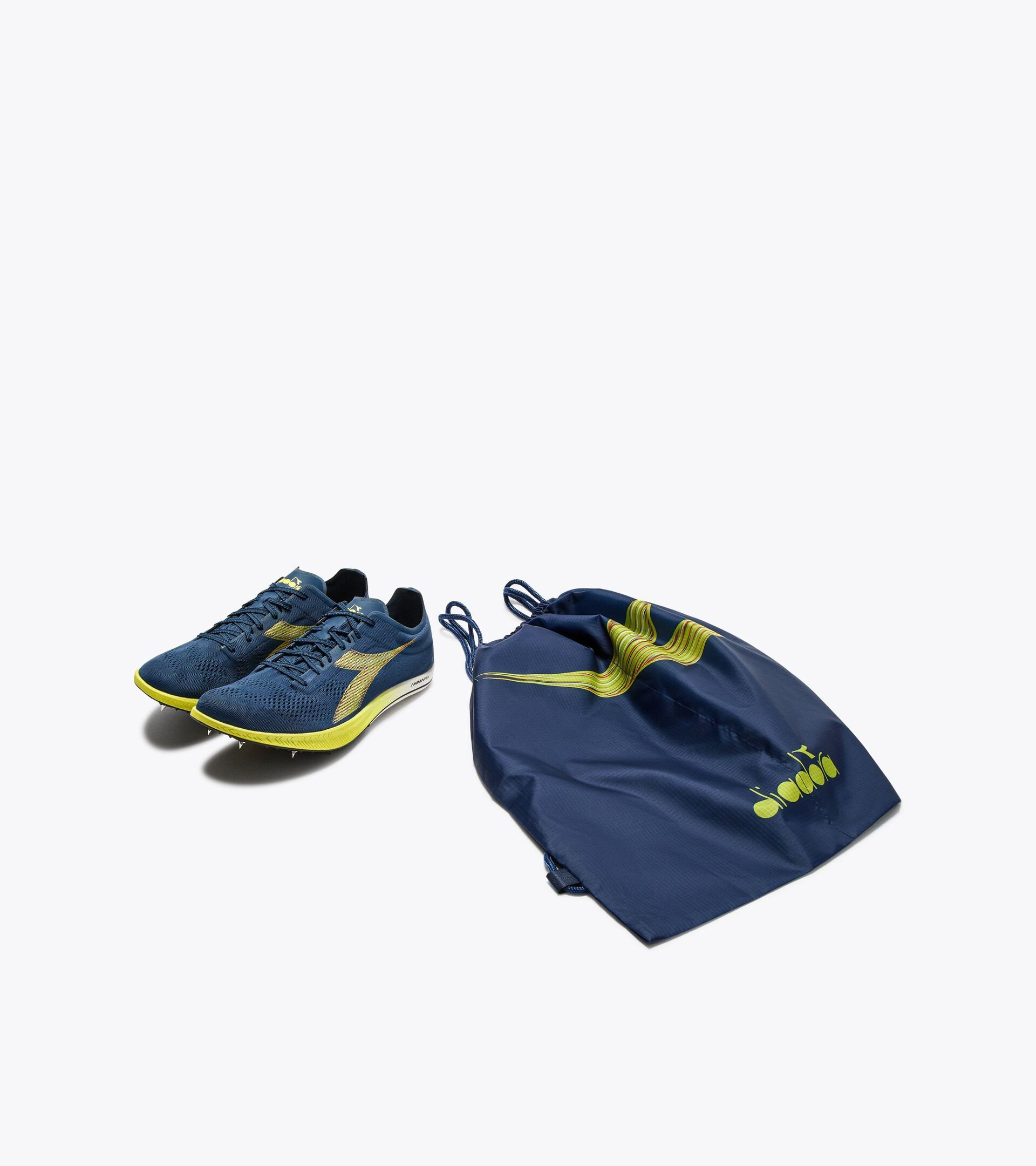 Spike shoes for medium distances - Competition - All-Gender MEZZOFONDO DK DENIM /SLPHR SPRG/SCLT IBIS - Diadora