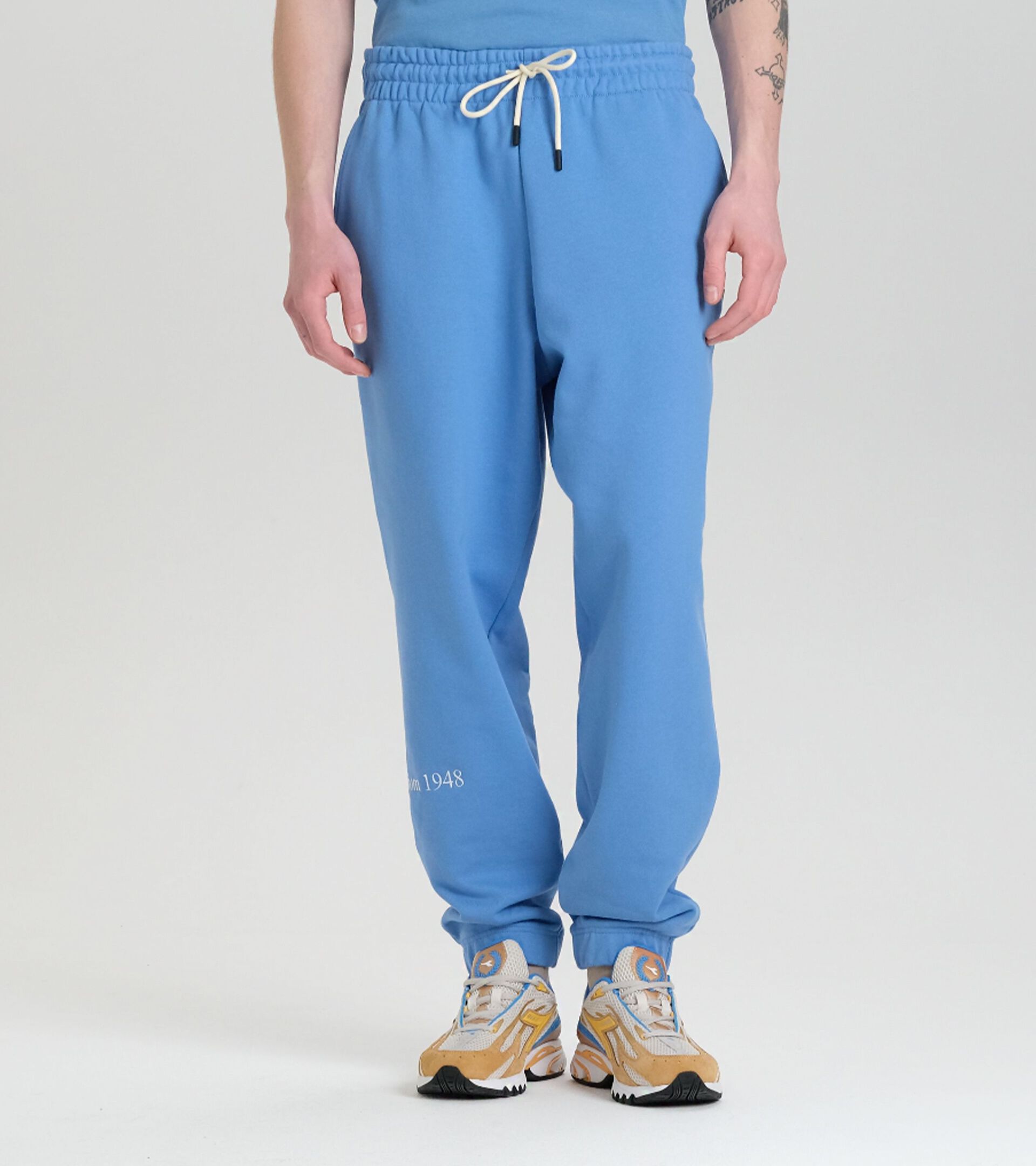 Jogger - Made in Italy - Gender Neutral JOGGER PANTS LEGACY AZZURRO COSTA PACIFICO - Diadora