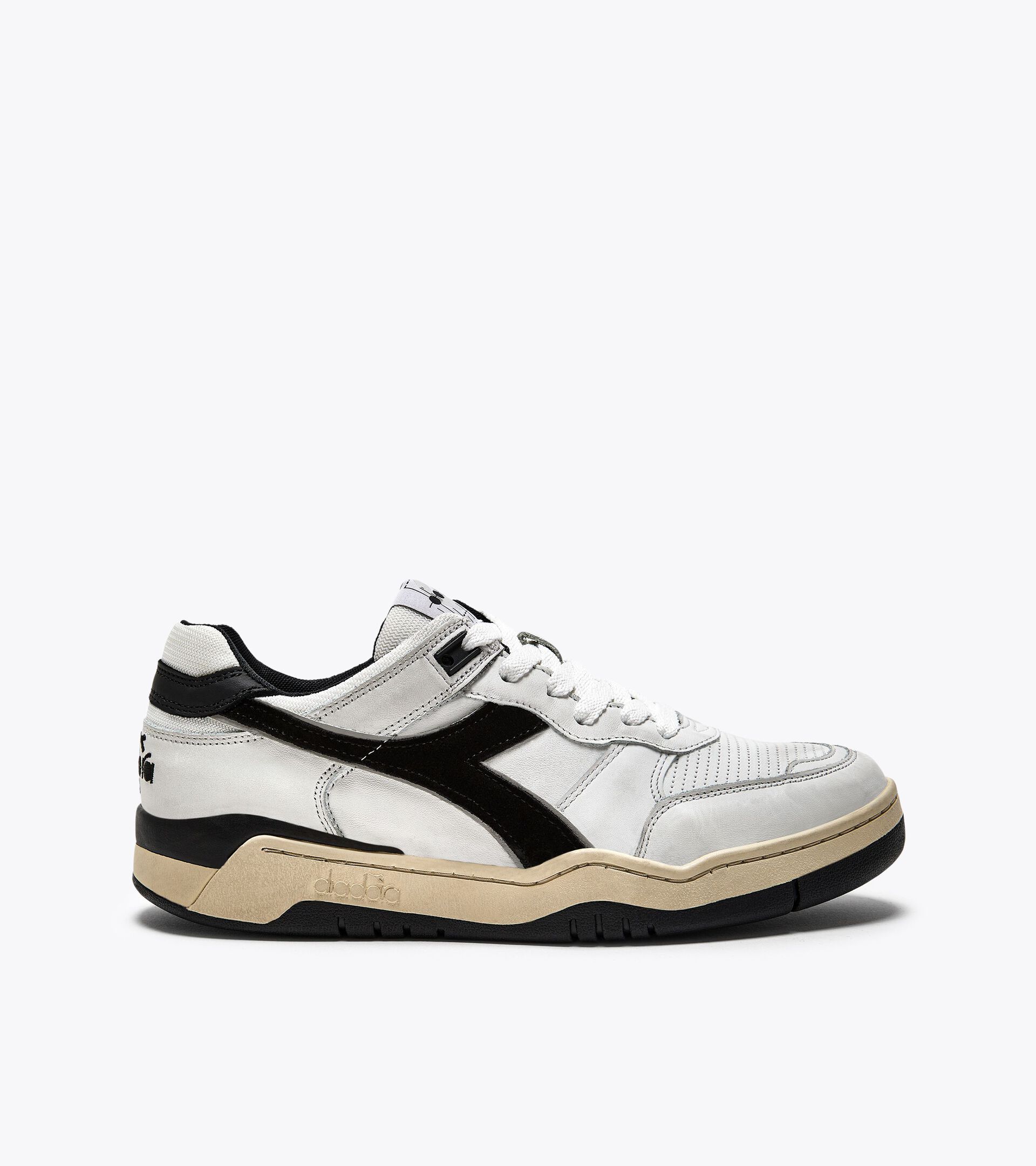 Heritage shoe - Gender neutral B.560 USED WHITE/BLACK - Diadora