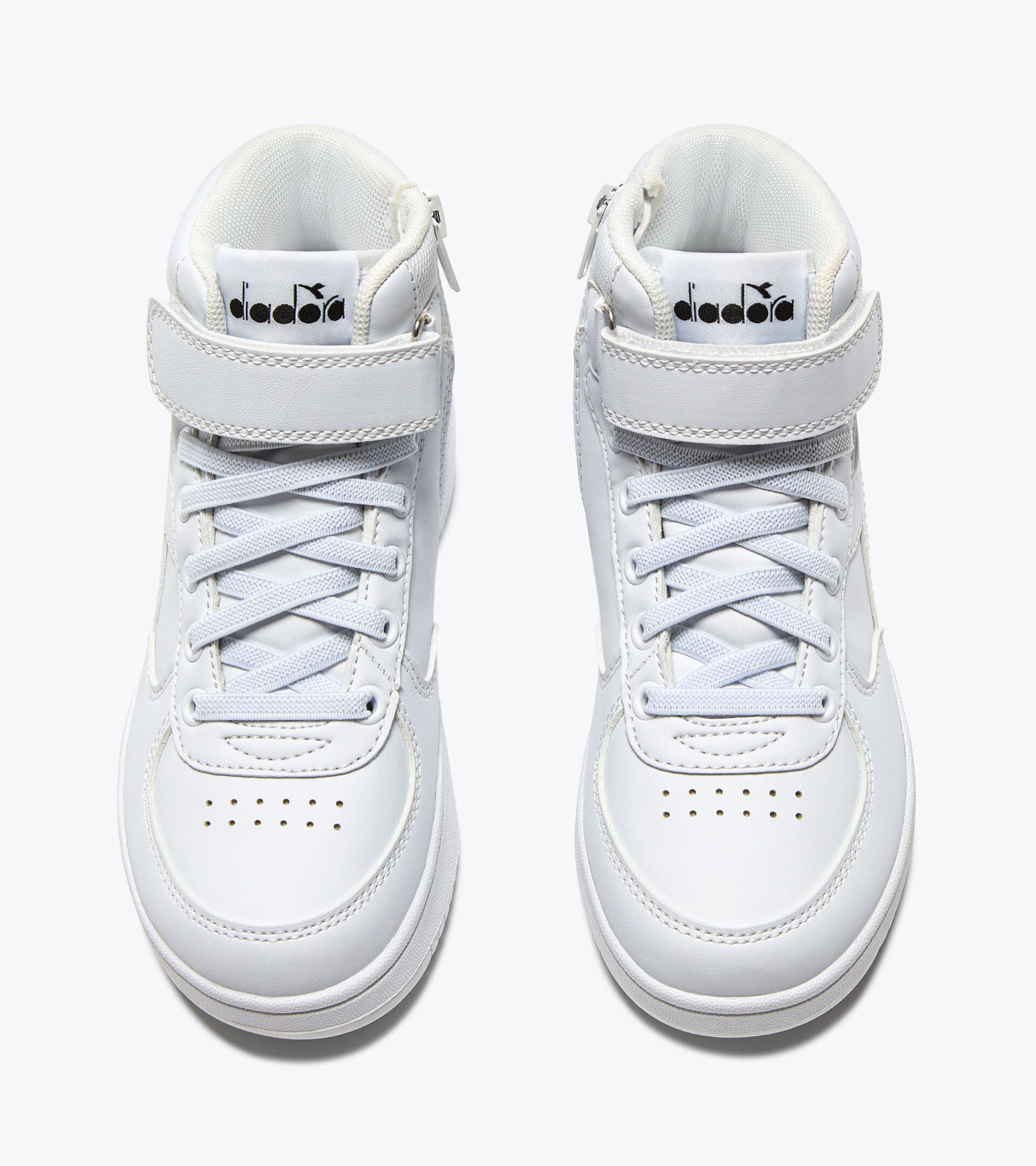 Sports shoes - Kids 4-8 years RAPTOR MID PS WHITE/WHITE/WHITE - Diadora