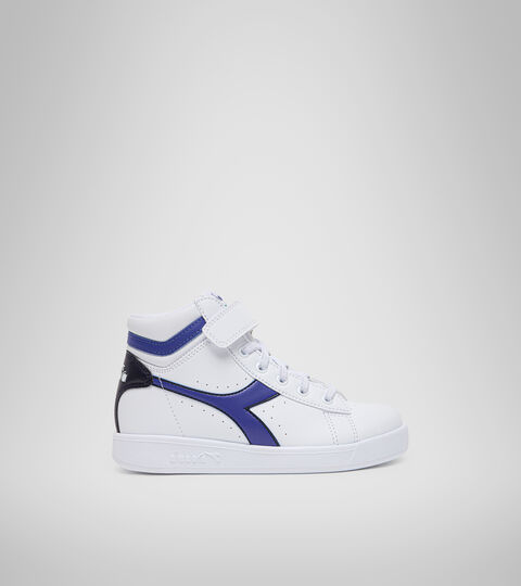 Sports shoes - Kids 4-8 years GAME P HIGH PS WHITE/PEACOAT - Diadora
