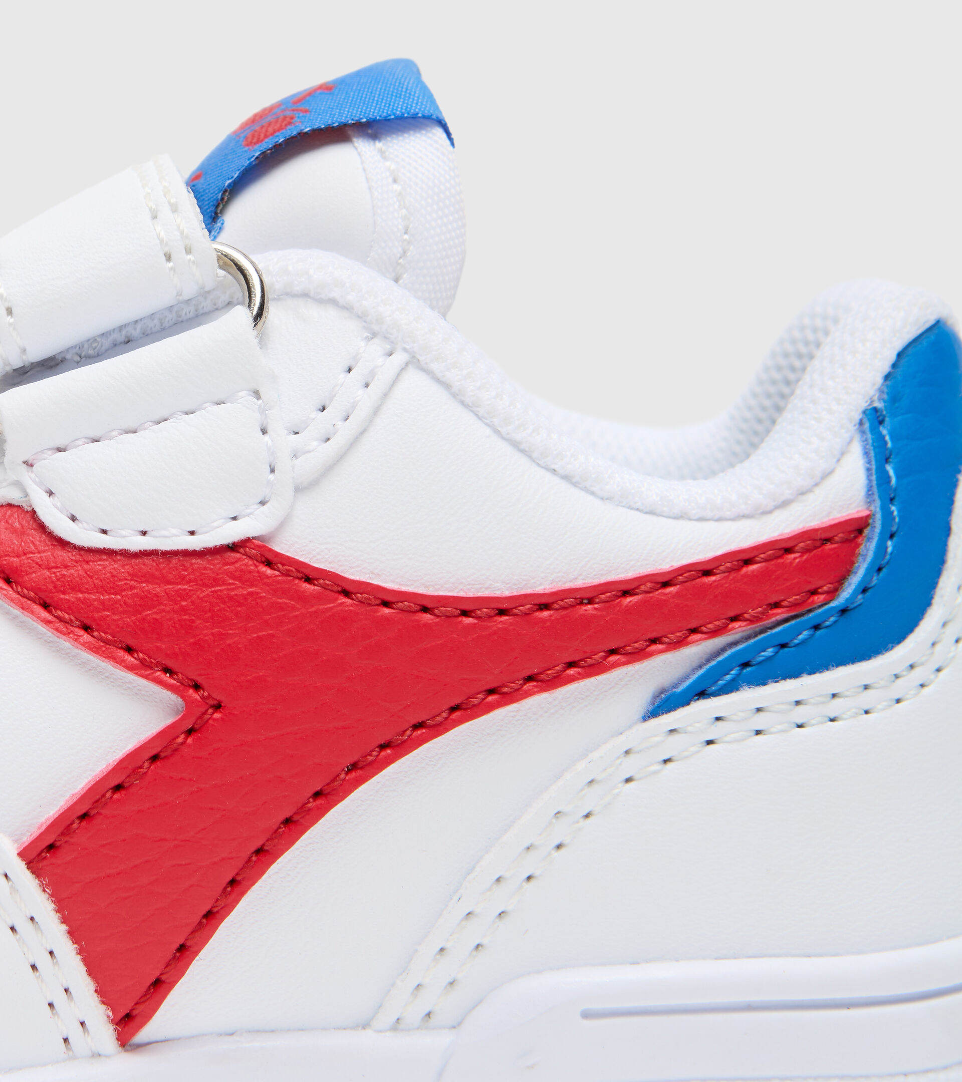 Sports shoes - Toddlers 1-4 years RAPTOR LOW TD WHITE/TOMATO RED - Diadora