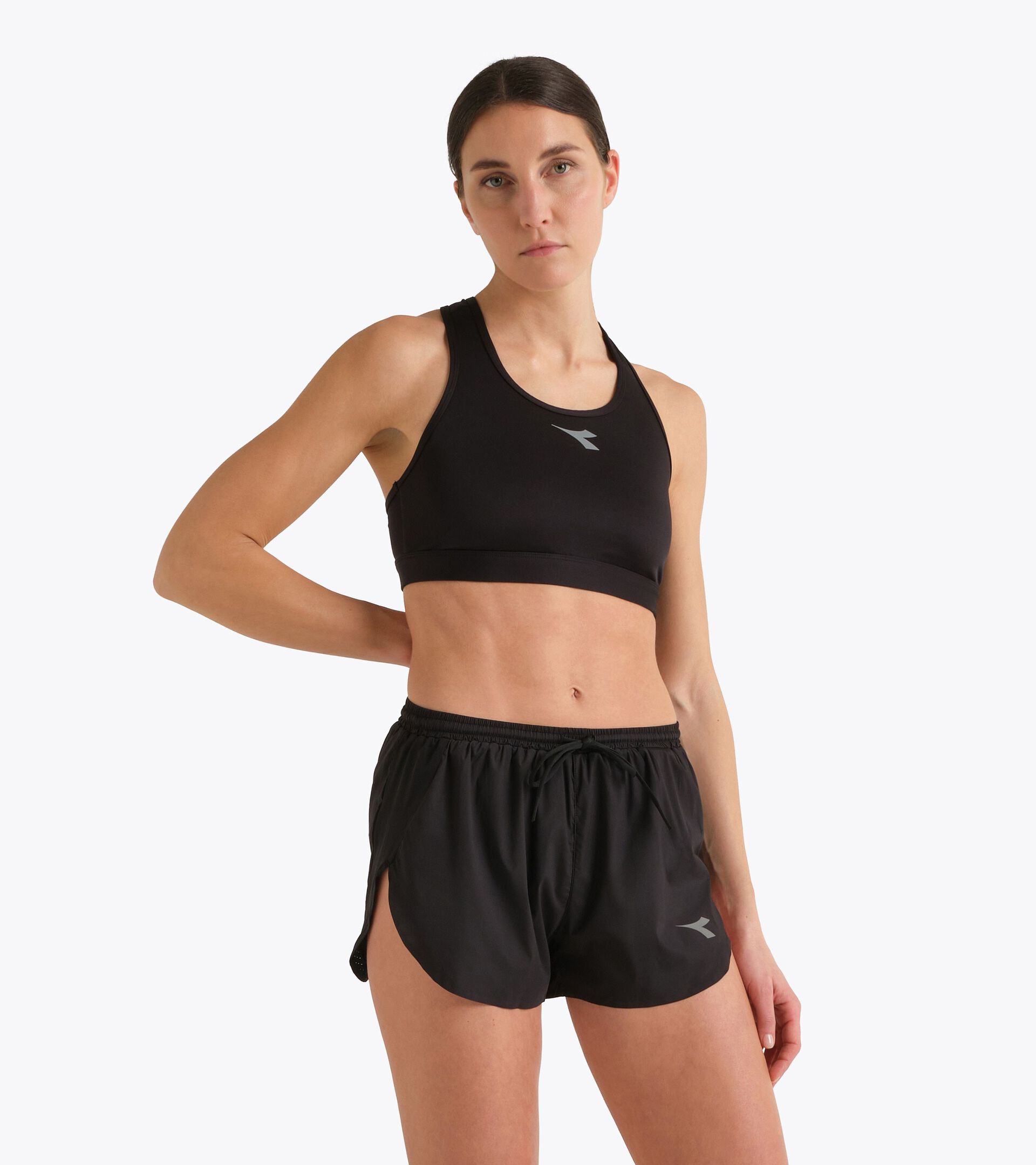 Soutien-gorge d&rsquo;entra&icirc;nement -  Running - Femme L. MEDIUM BRA NOIR - Diadora