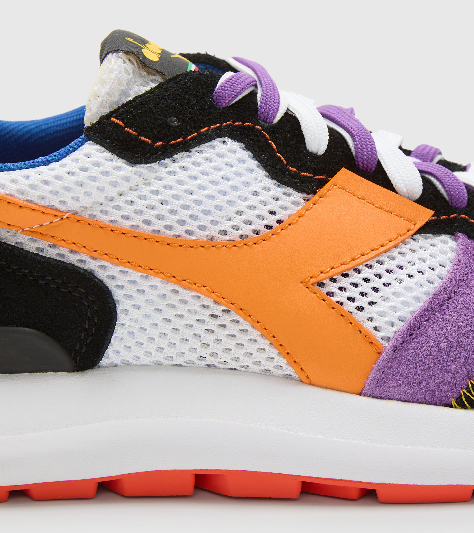 Sports shoes - Unisex KMARO 42 PRISM WHITE/RED/GREEN/ROYAL/ORANGE - Diadora