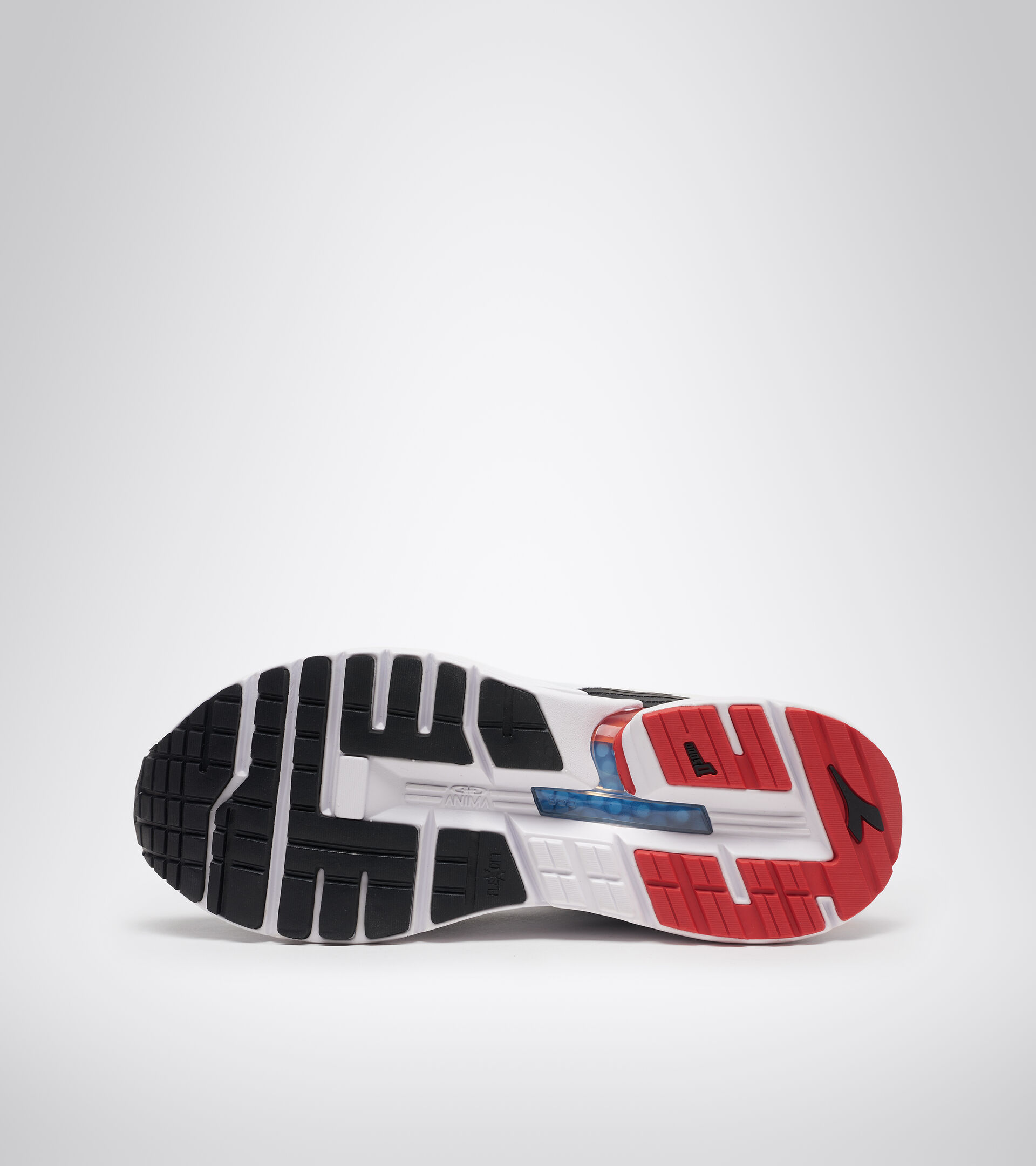 Chaussures de running - Homme MYTHOS BLUSHIELD VIGORE NERO/BIANCO/ROSSO FER.ITALIA - Diadora