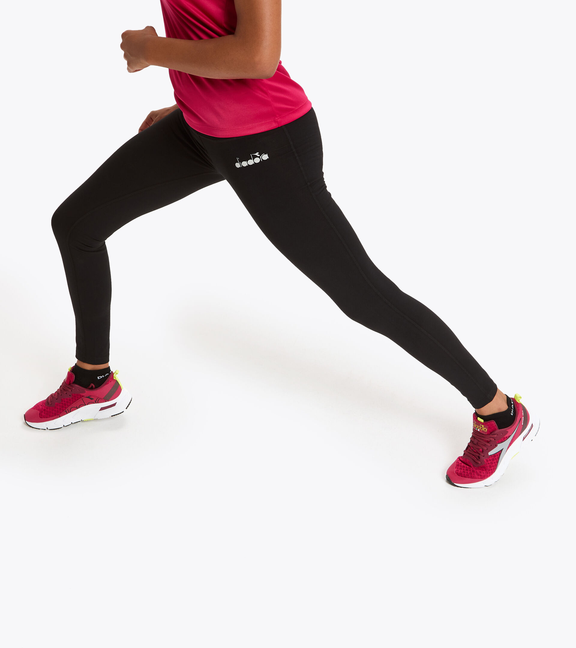 Training leggings - Women L. STC LEGGINGS BE ONE BLACK - Diadora