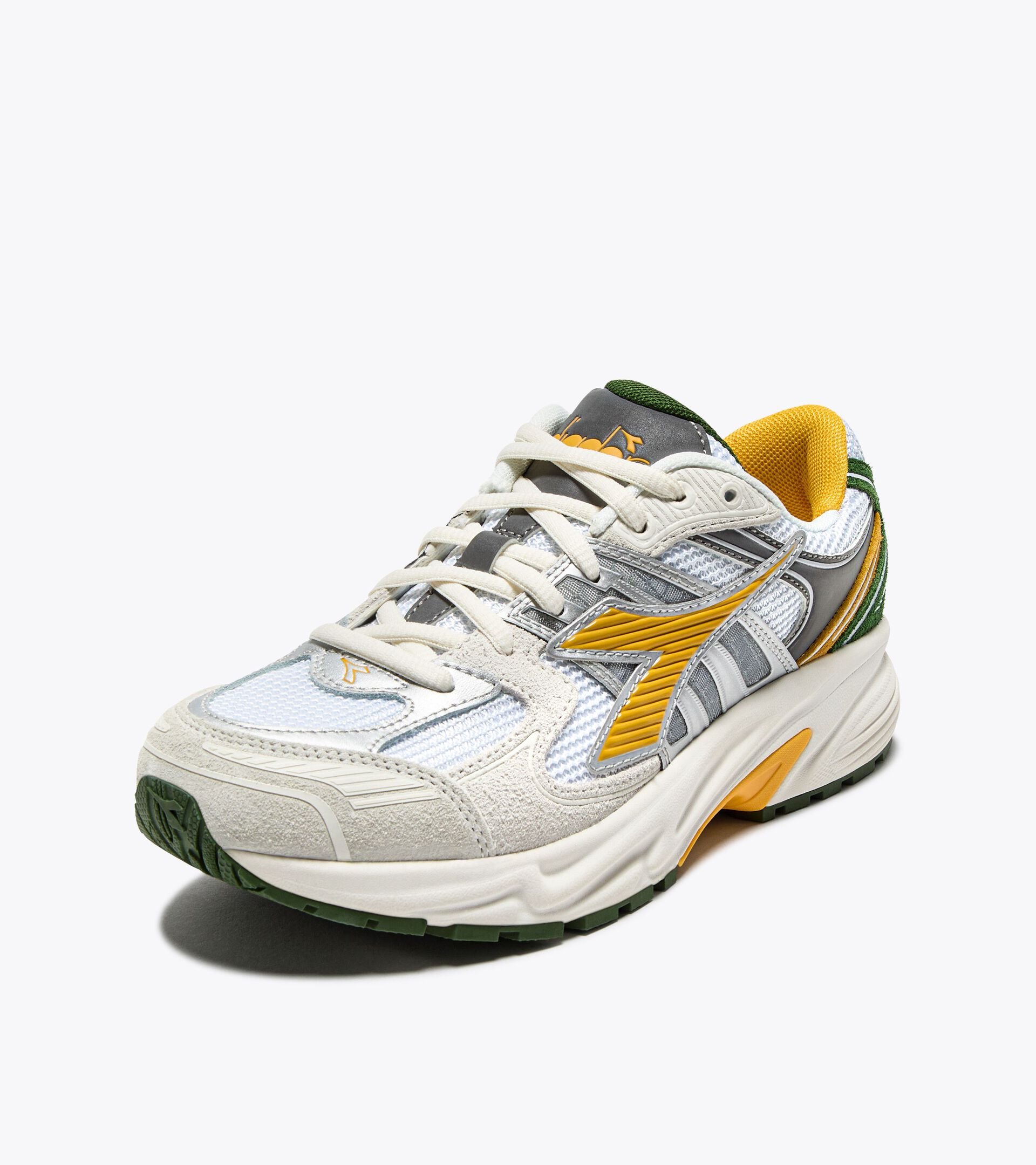 Sports sneakers - All-Gender MYTHOS STAR WHITE/BANANA/FOREST ELF - Diadora